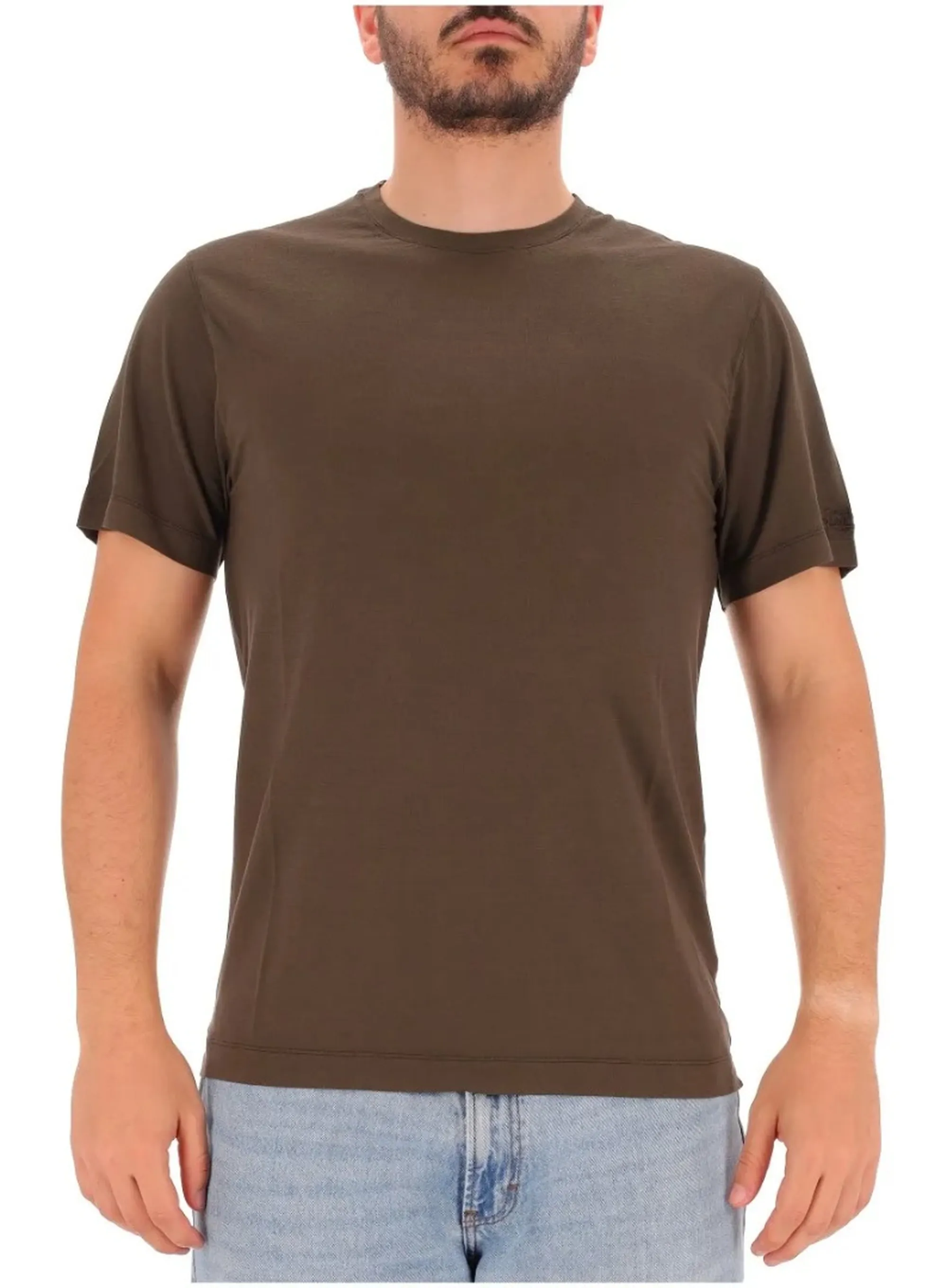 Mc2 Saint Barth T-Shirt Orson Marrone Ors0001-00136L 183543