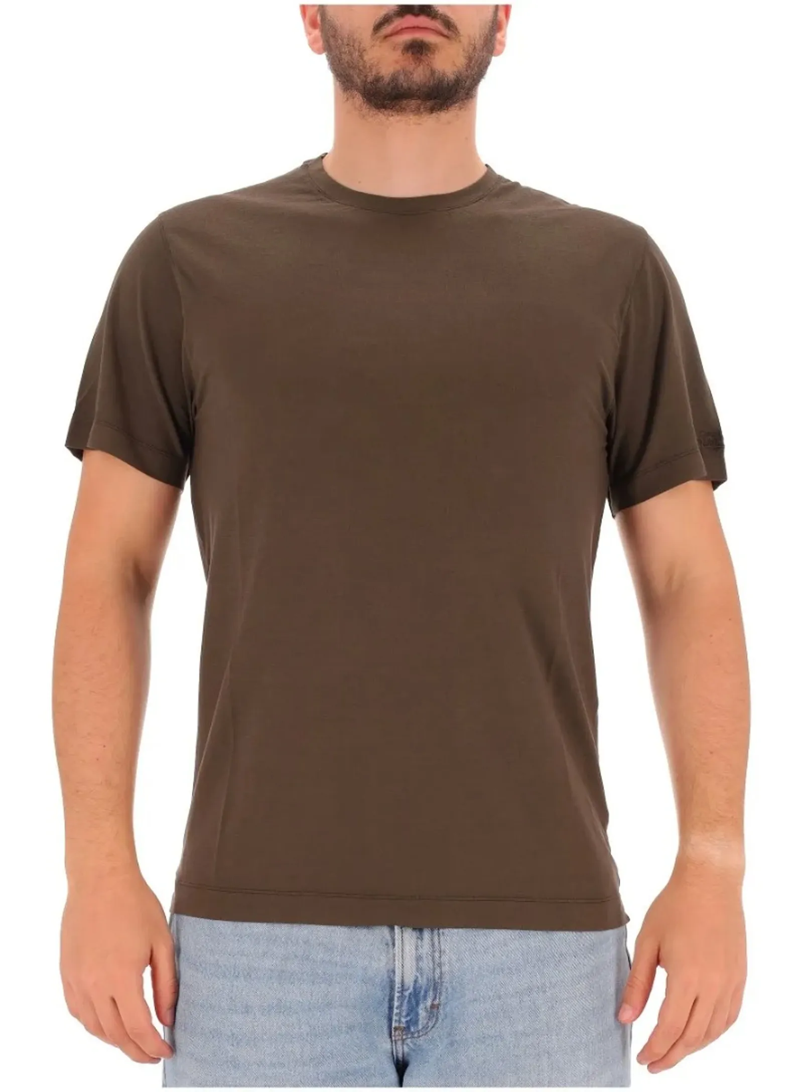 Mc2 Saint Barth T-Shirt Orson Marrone Ors0001-00136L 183543