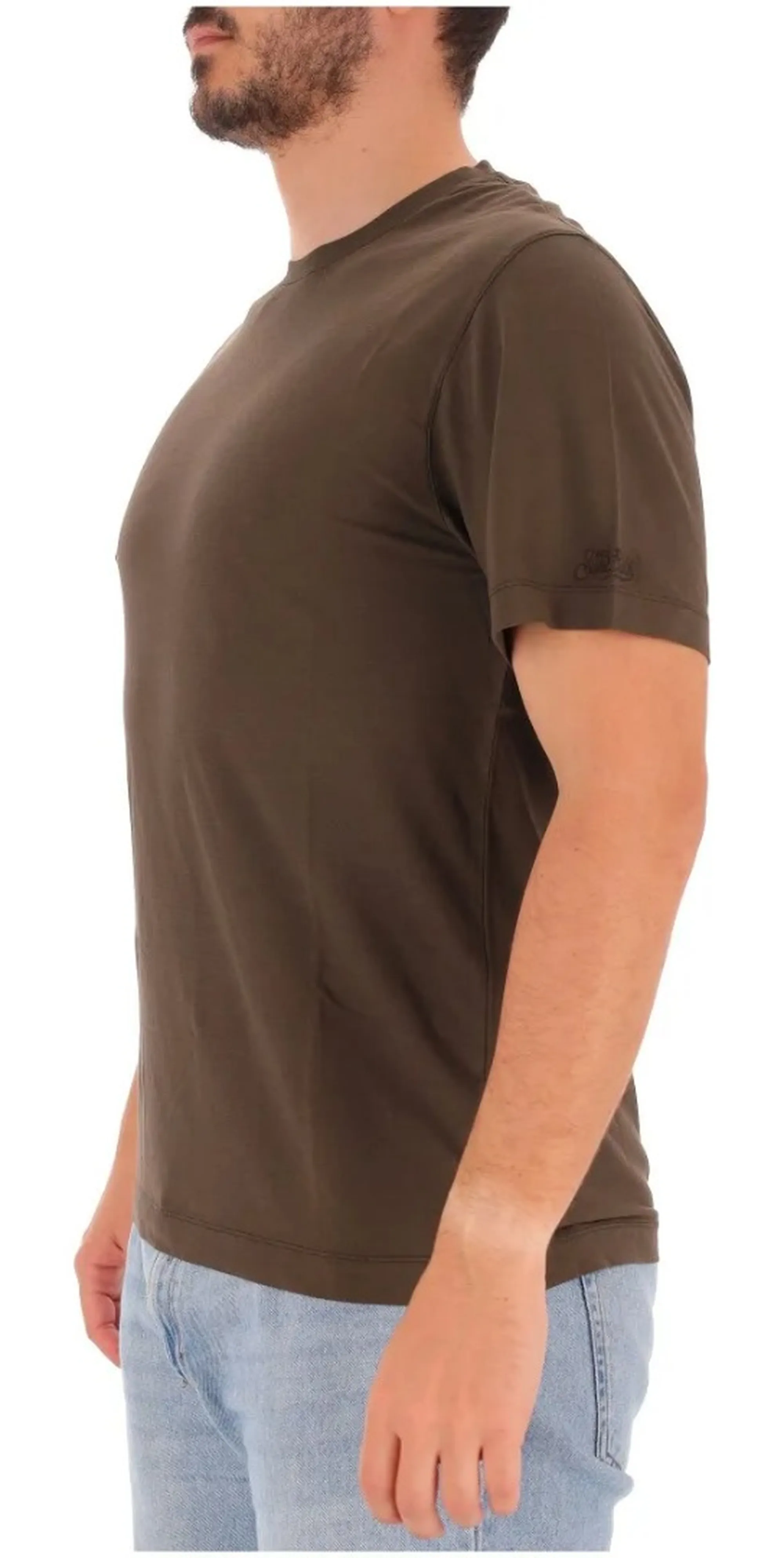 Mc2 Saint Barth T-Shirt Orson Marrone Ors0001-00136L 183544