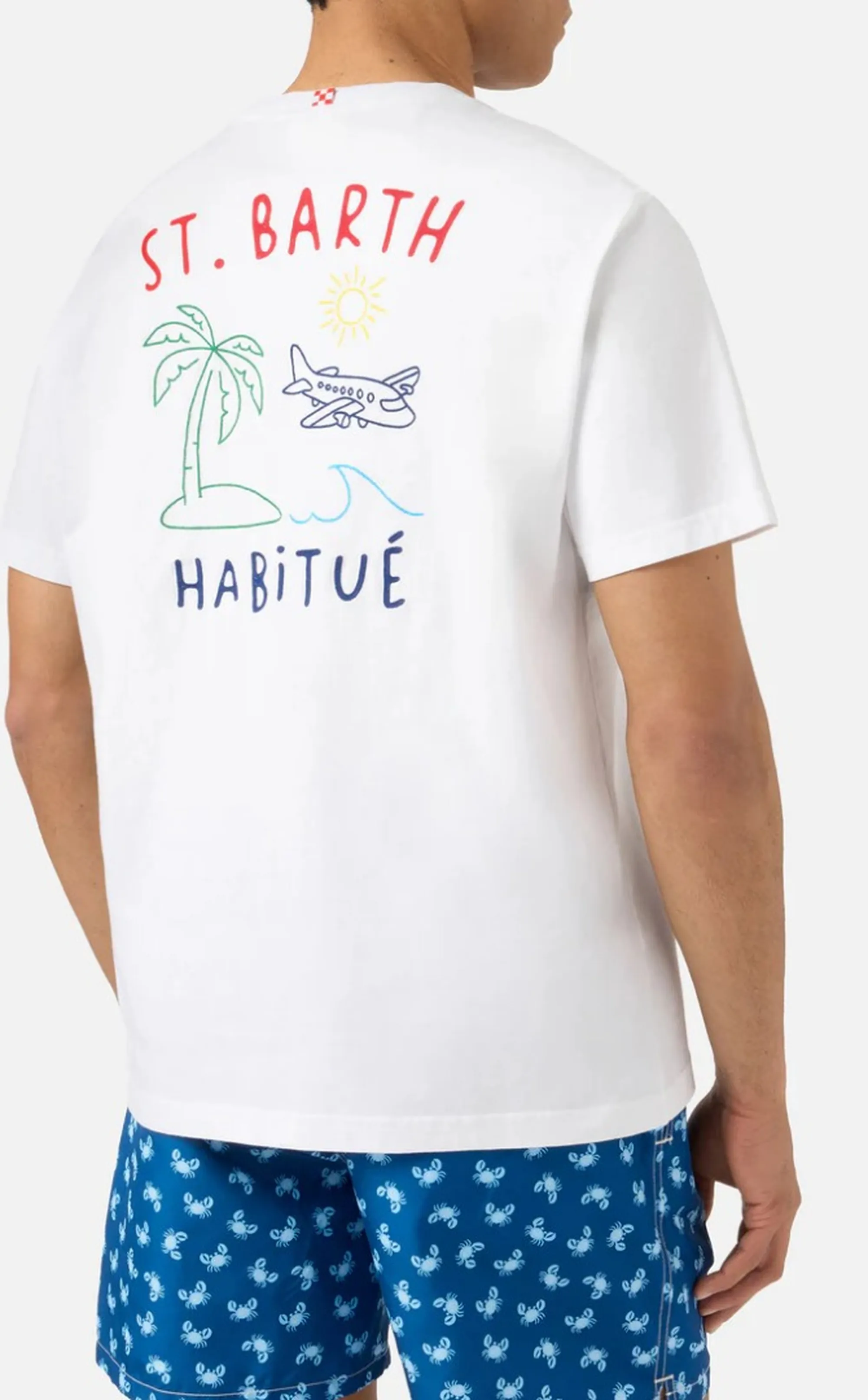 Mc2 Saint Barth T-Shirt Portland Bianco Prl0002-00320L 182635