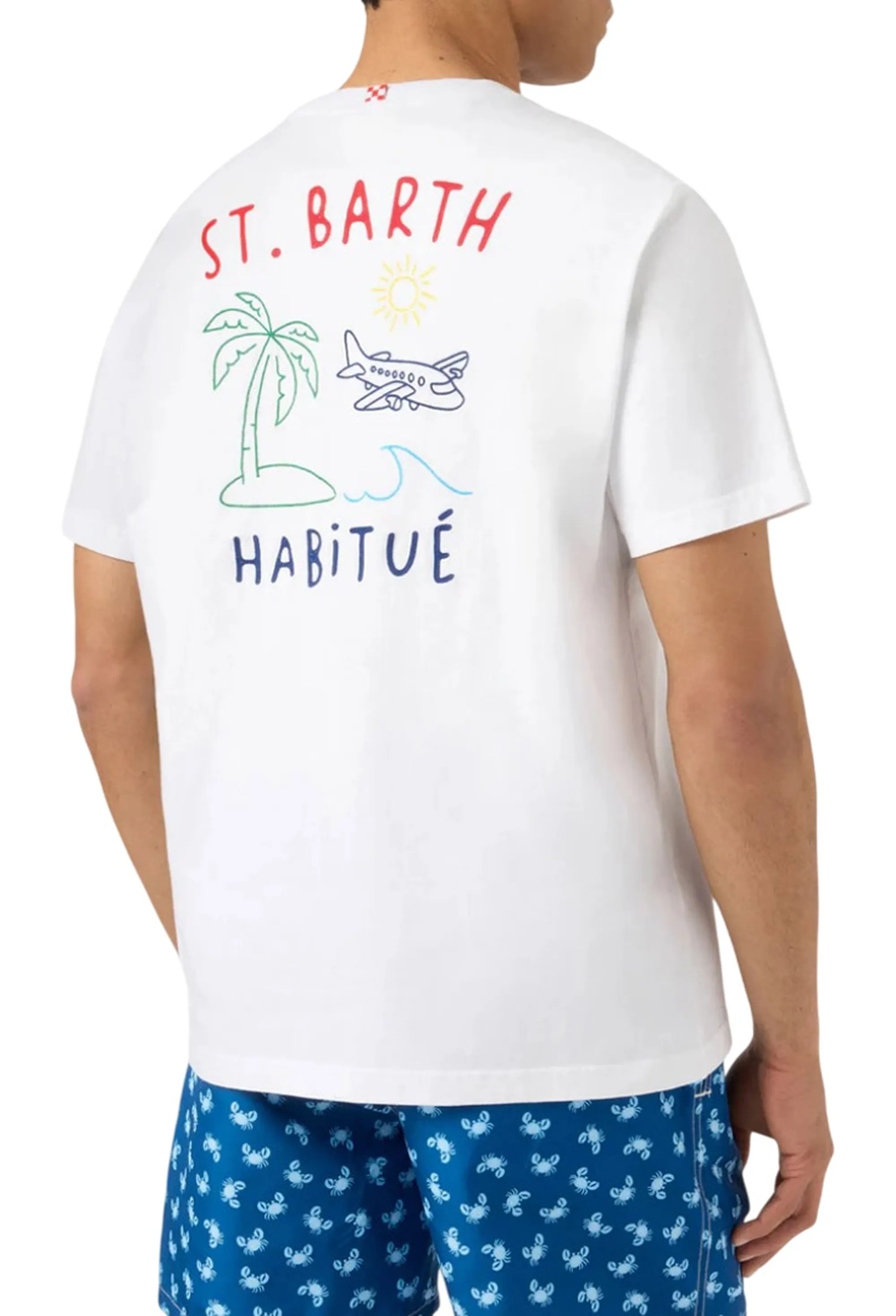 Mc2 Saint Barth B'T-Shirt Portland' White Prl0002-00320L 182720