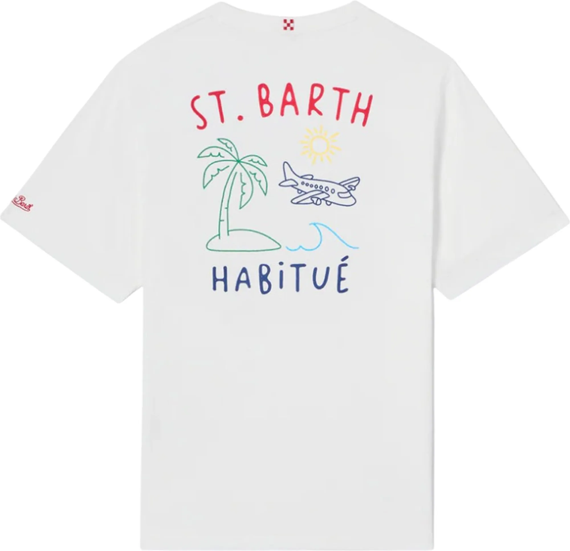 Mc2 Saint Barth B'T-Shirt Portland' White Prl0002-00320L 182723