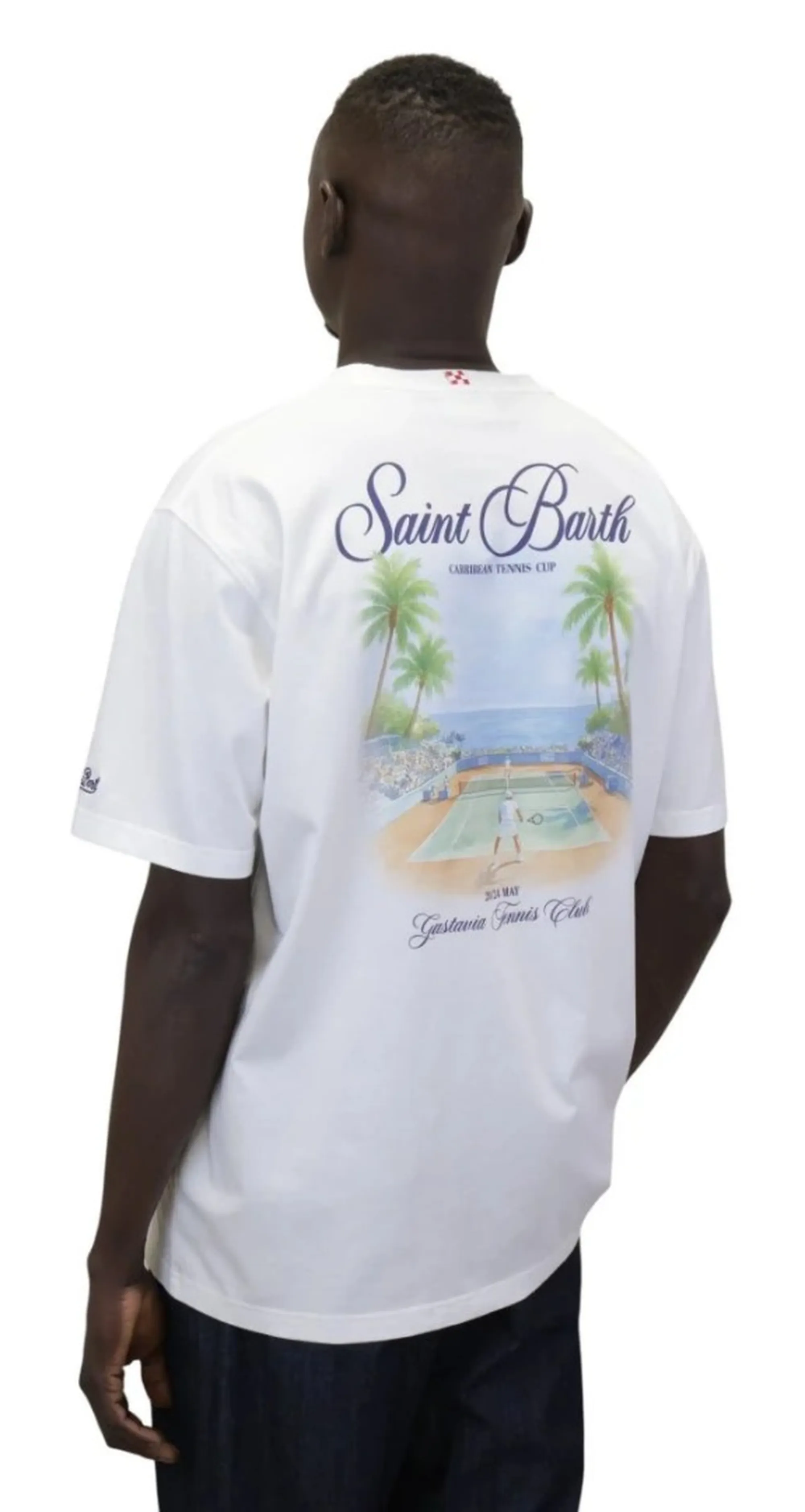 Mc2 Saint Barth T-Shirt Portland Bianco Prl0002-00931L 177257
