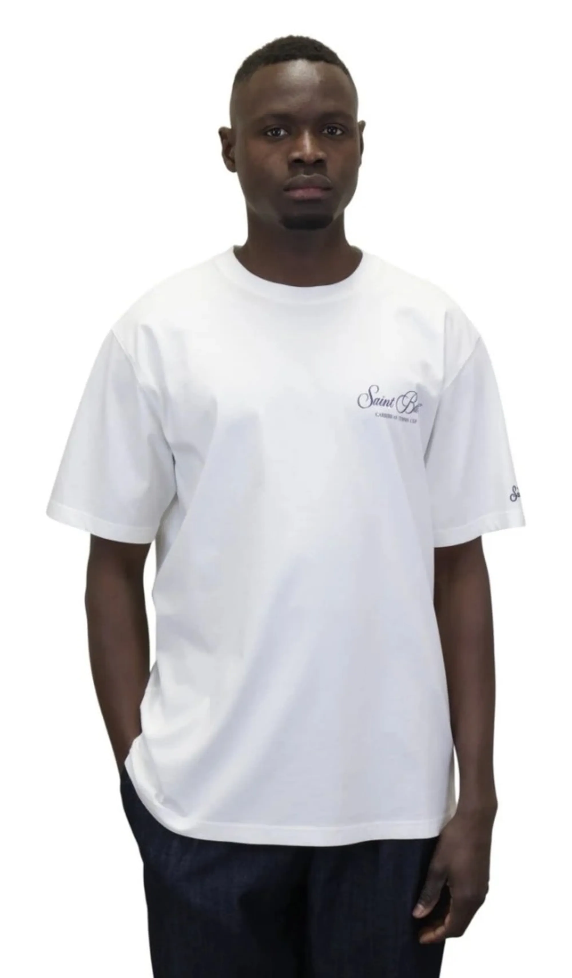 Mc2 Saint Barth T-Shirt Portland Bianco Prl0002-00931L 177258