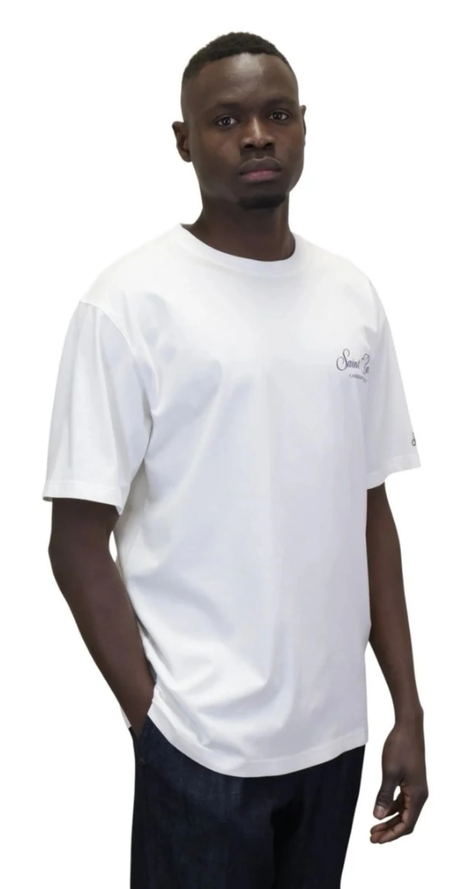 Mc2 Saint Barth T-Shirt Portland Bianco Prl0002-00931L 177259