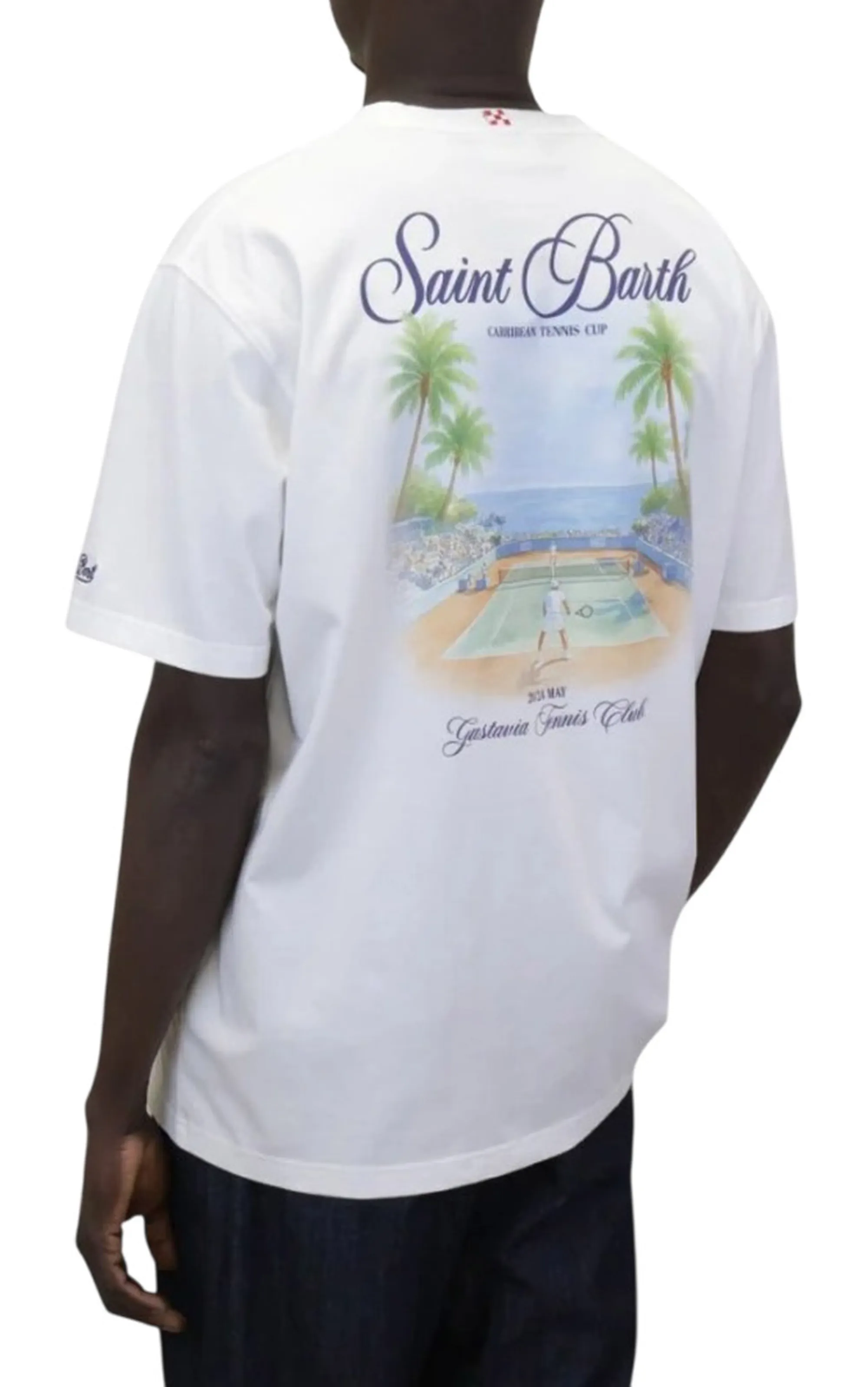 Mc2 Saint Barth B'T-Shirt Portland' White Prl0002-00931L 177538