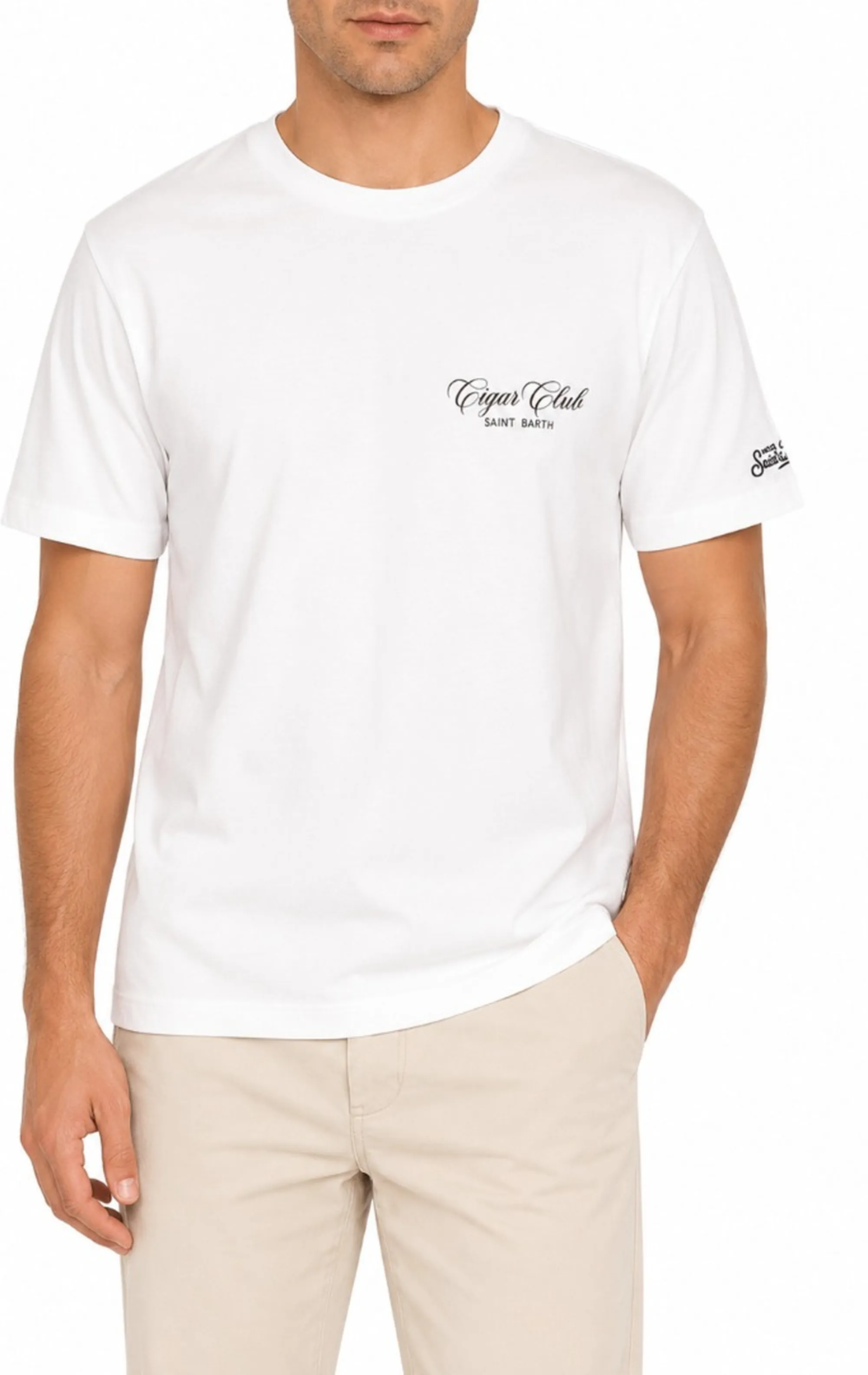 Mc2 Saint Barth T-Shirt Portland Bianco Prl0002-04285L 183927