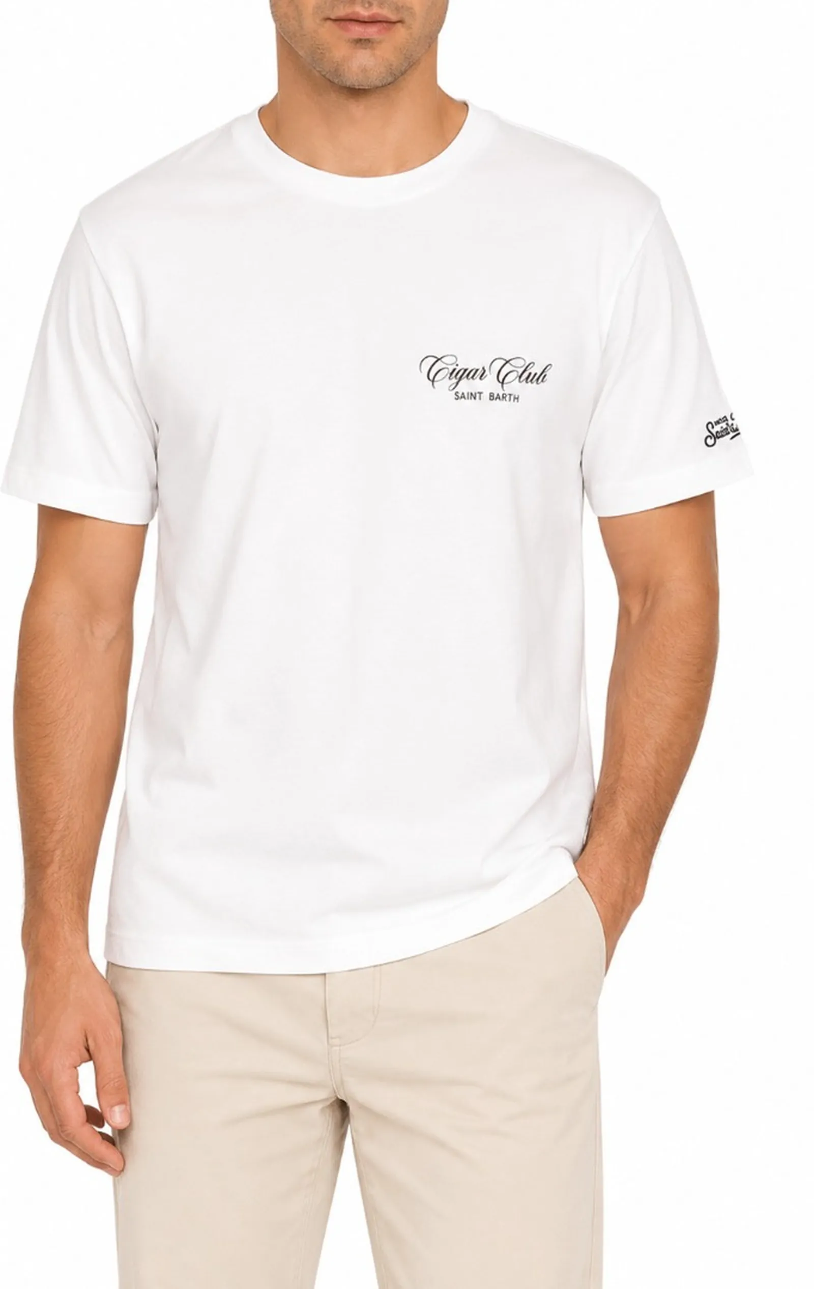 Mc2 Saint Barth T-Shirt Portland Bianco Prl0002-04285L 183927