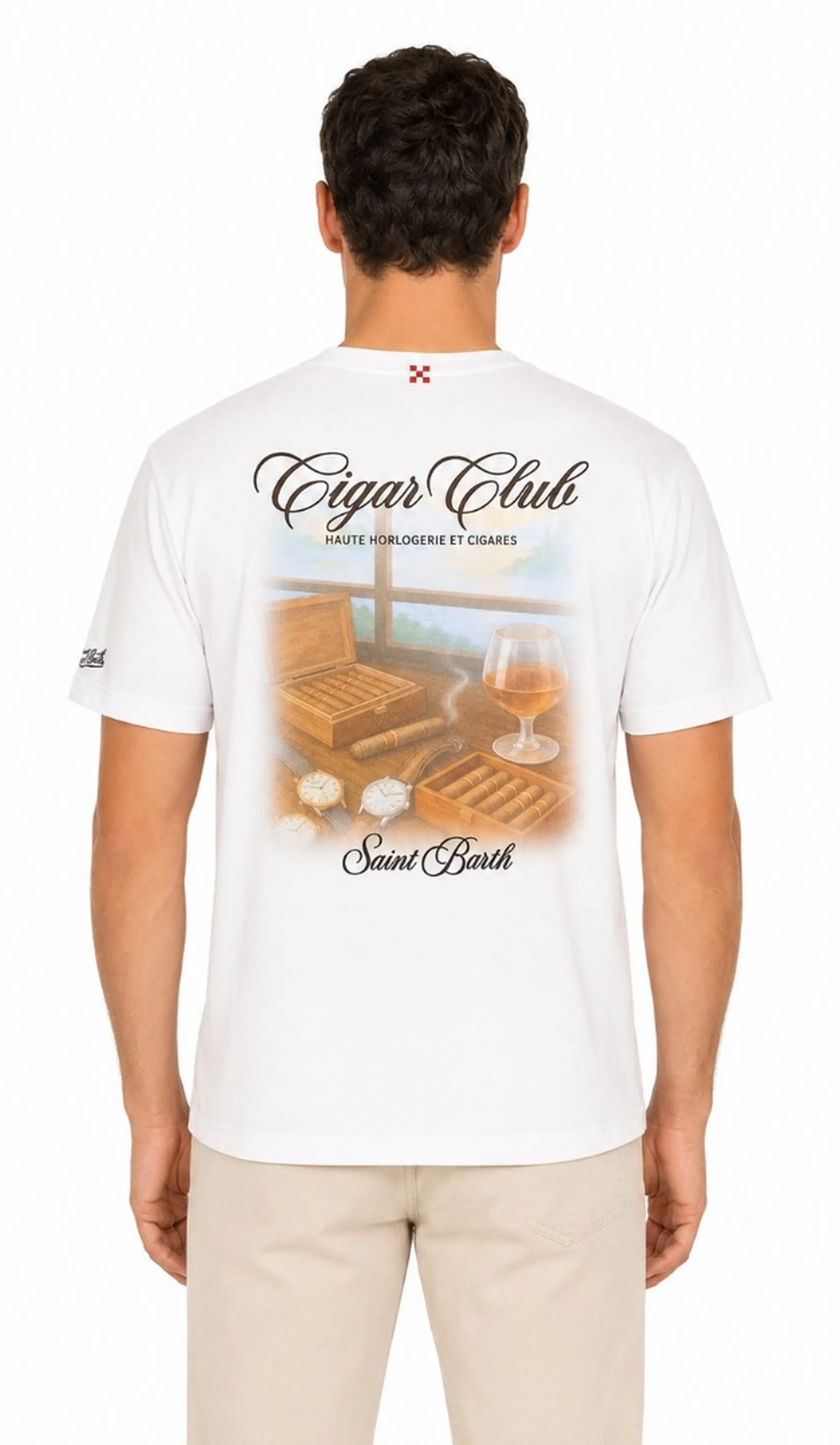 Mc2 Saint Barth T-Shirt Portland Bianco Prl0002-04285L 183928