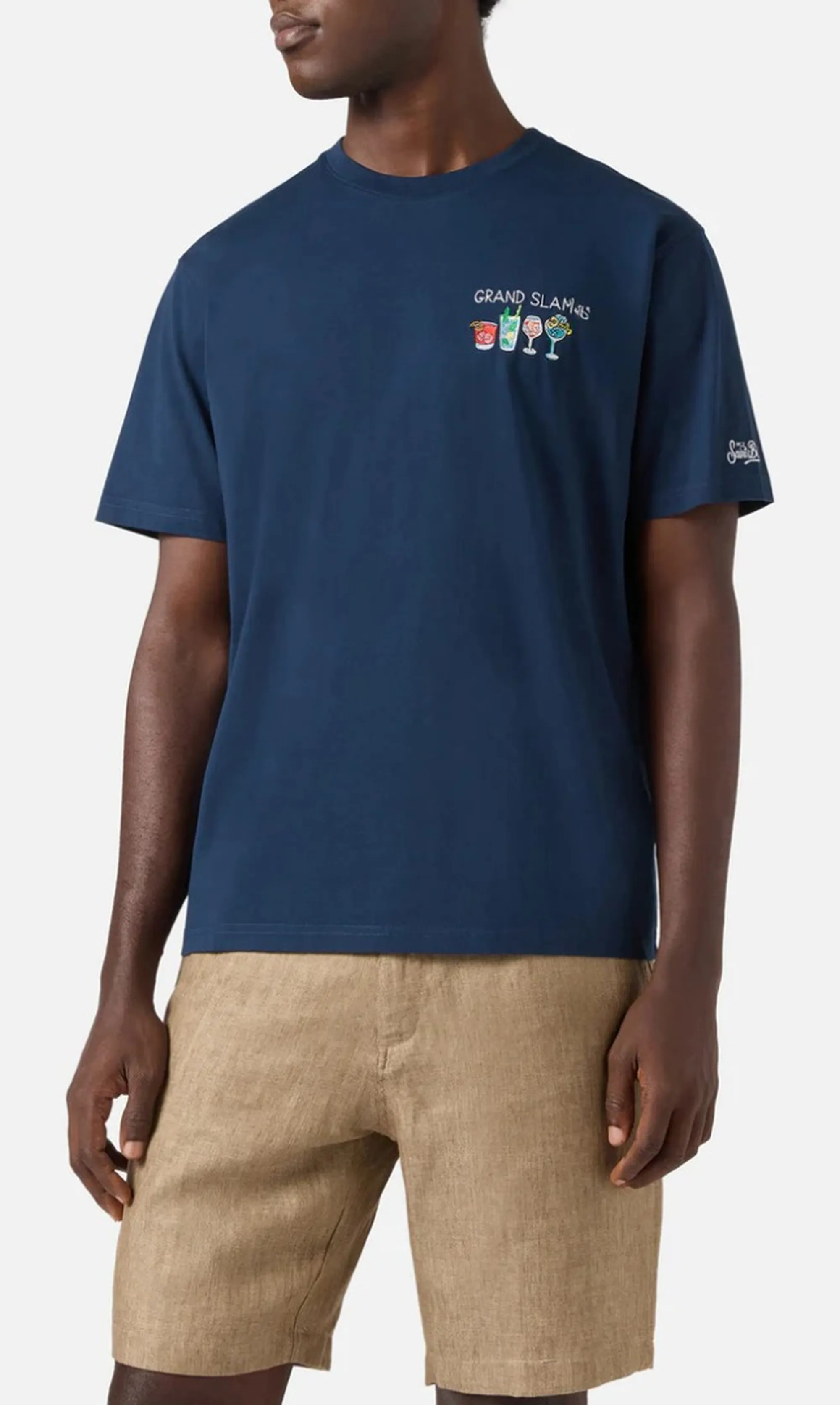 Mc2 Saint Barth T-Shirt Portofino Grand Slam Blu Pot0001-04483L 177269