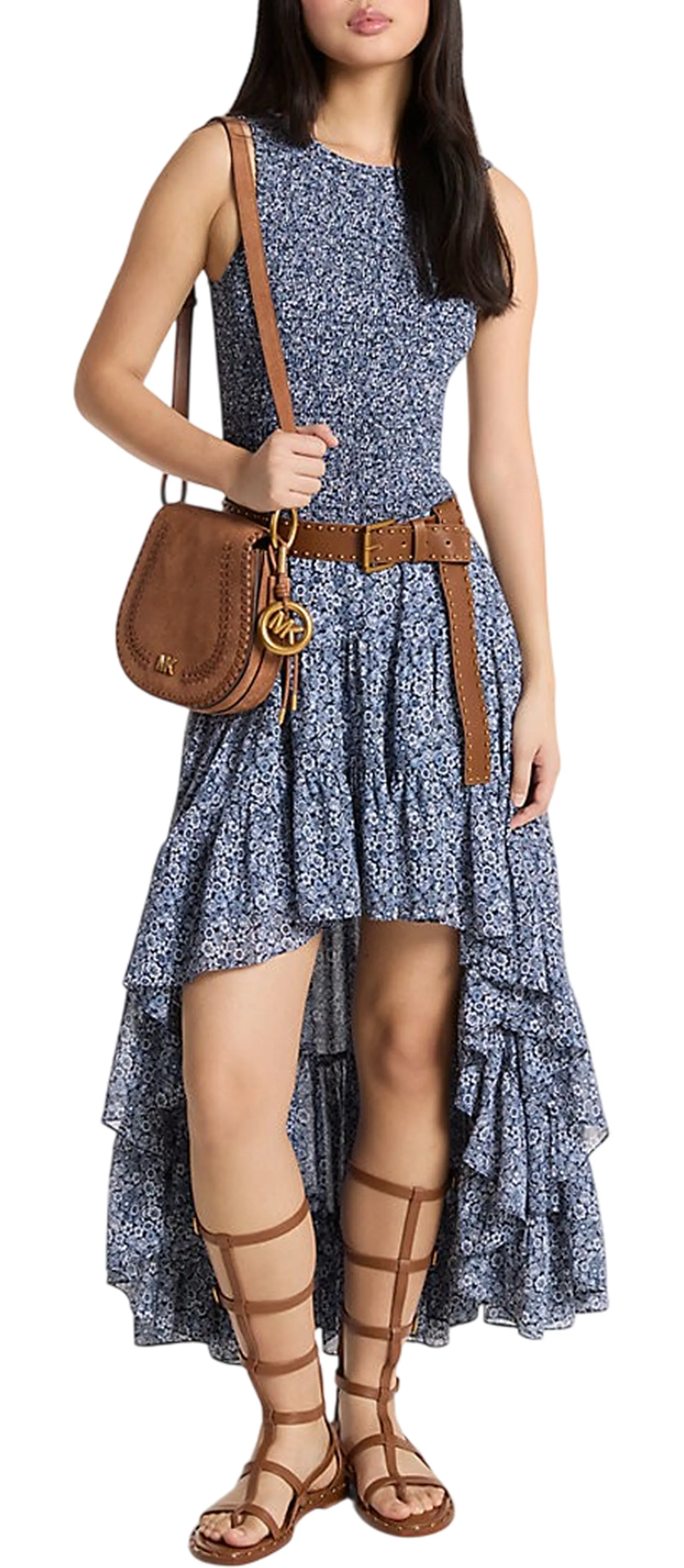 Michael Kors Abito Floreale Blu Ms6836Fkmn 171036