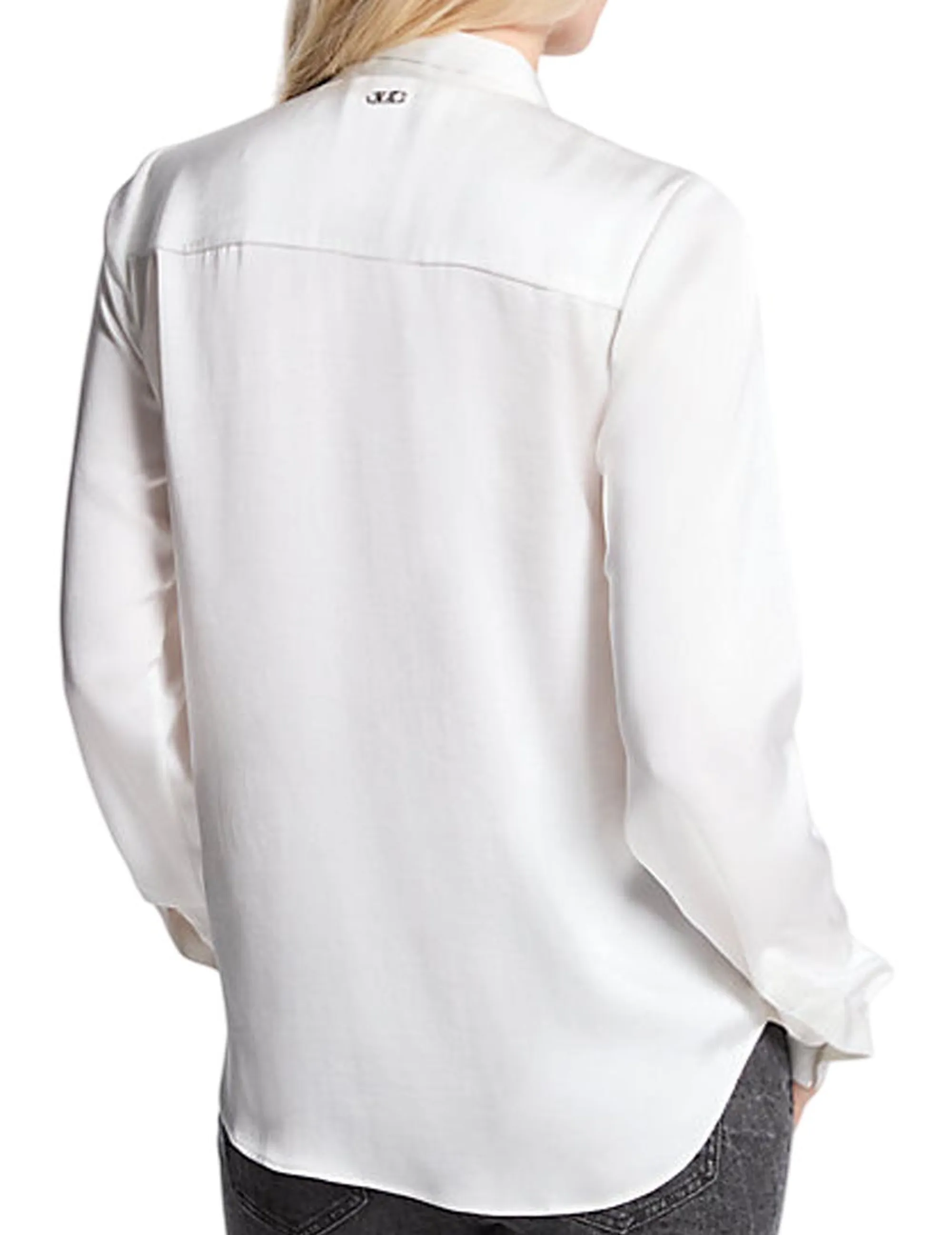 Michael Kors B'Satin Blouse' White Mf540Vdayj 168838