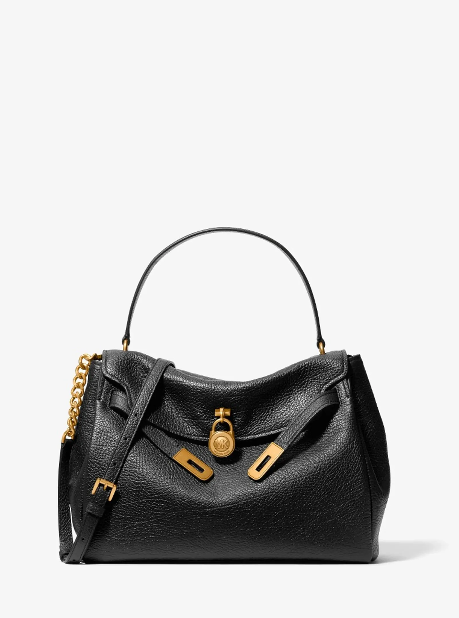Michael Kors Borsa A Mano Hamilton Grande Nero 30F6Anxs7E 188466