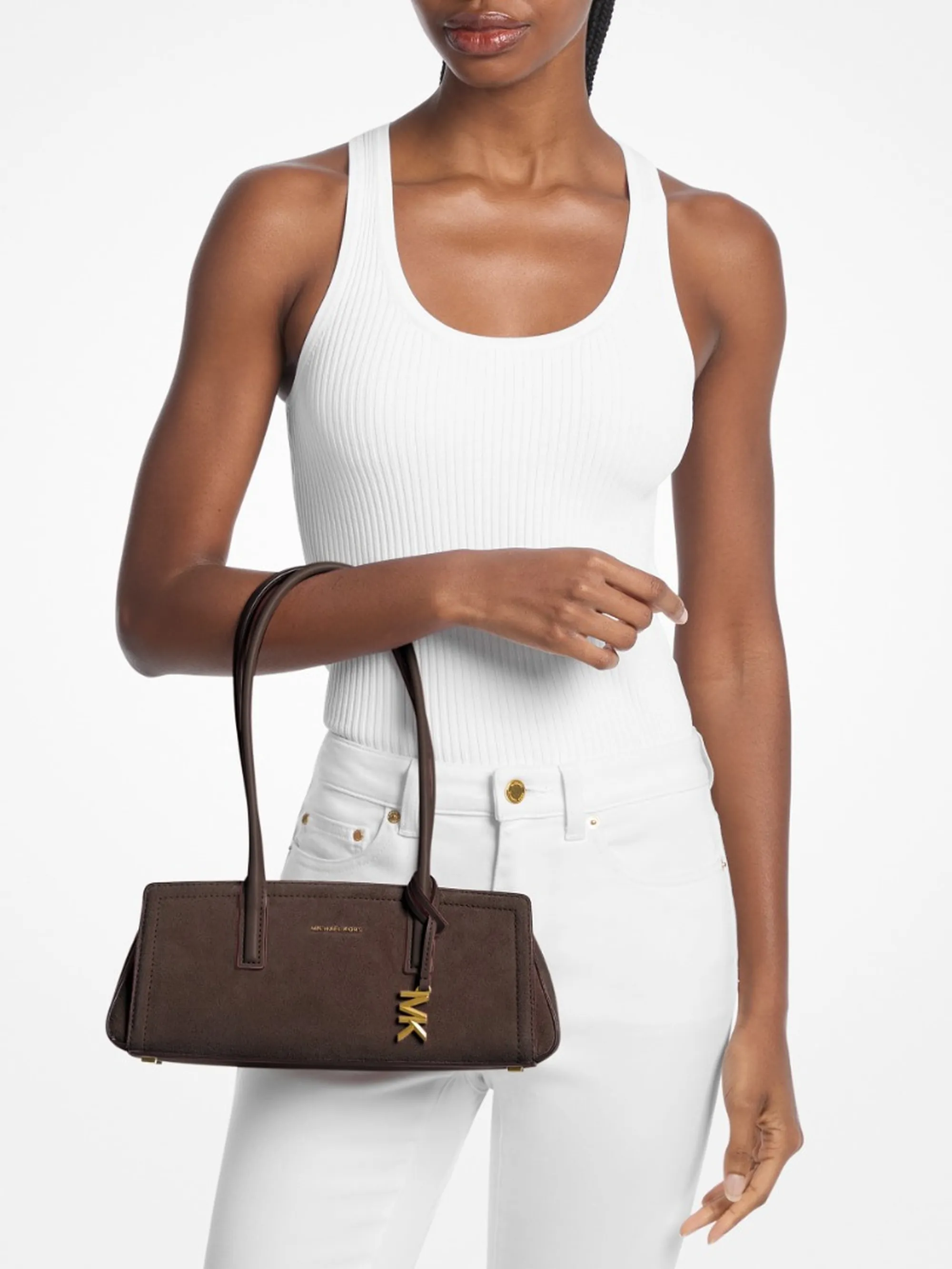Michael Kors B'Laila Small Shoulder Bag' Chocolate 30T6A9It0S 191522