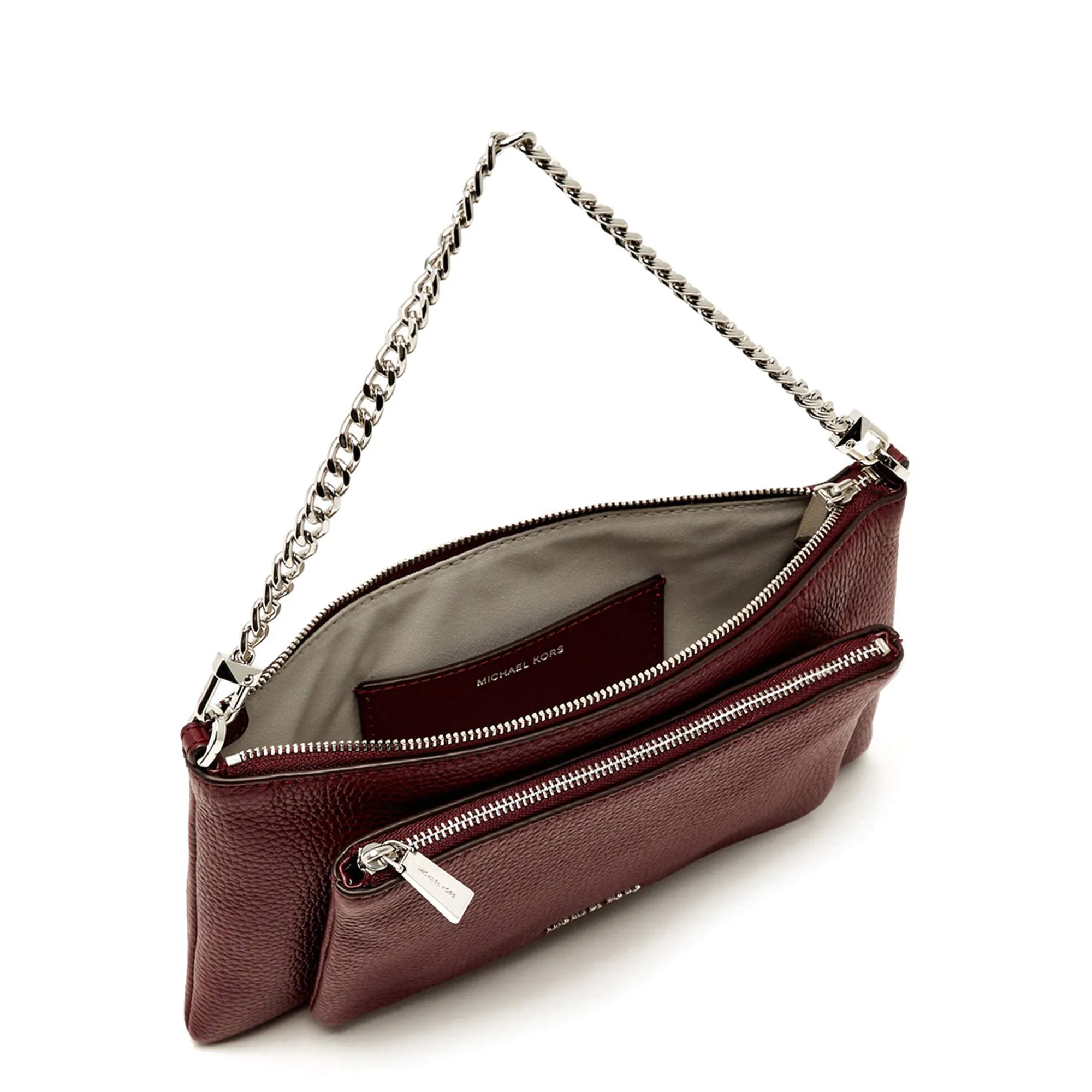 Michael Kors B'Shoulder Bag' Dark Red 32F5Sj6C8L 158804