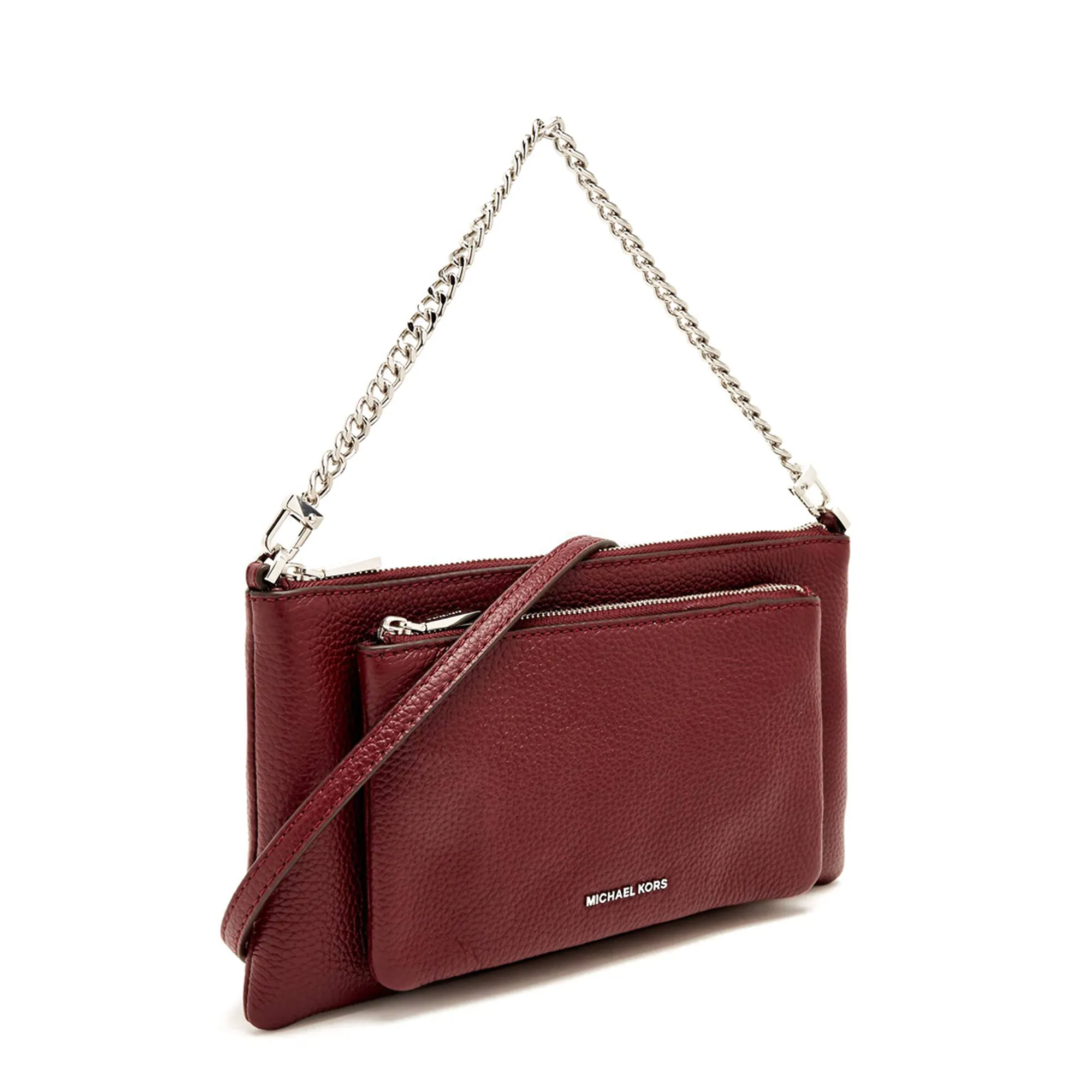 Michael Kors B'Shoulder Bag' Dark Red 32F5Sj6C8L 158806