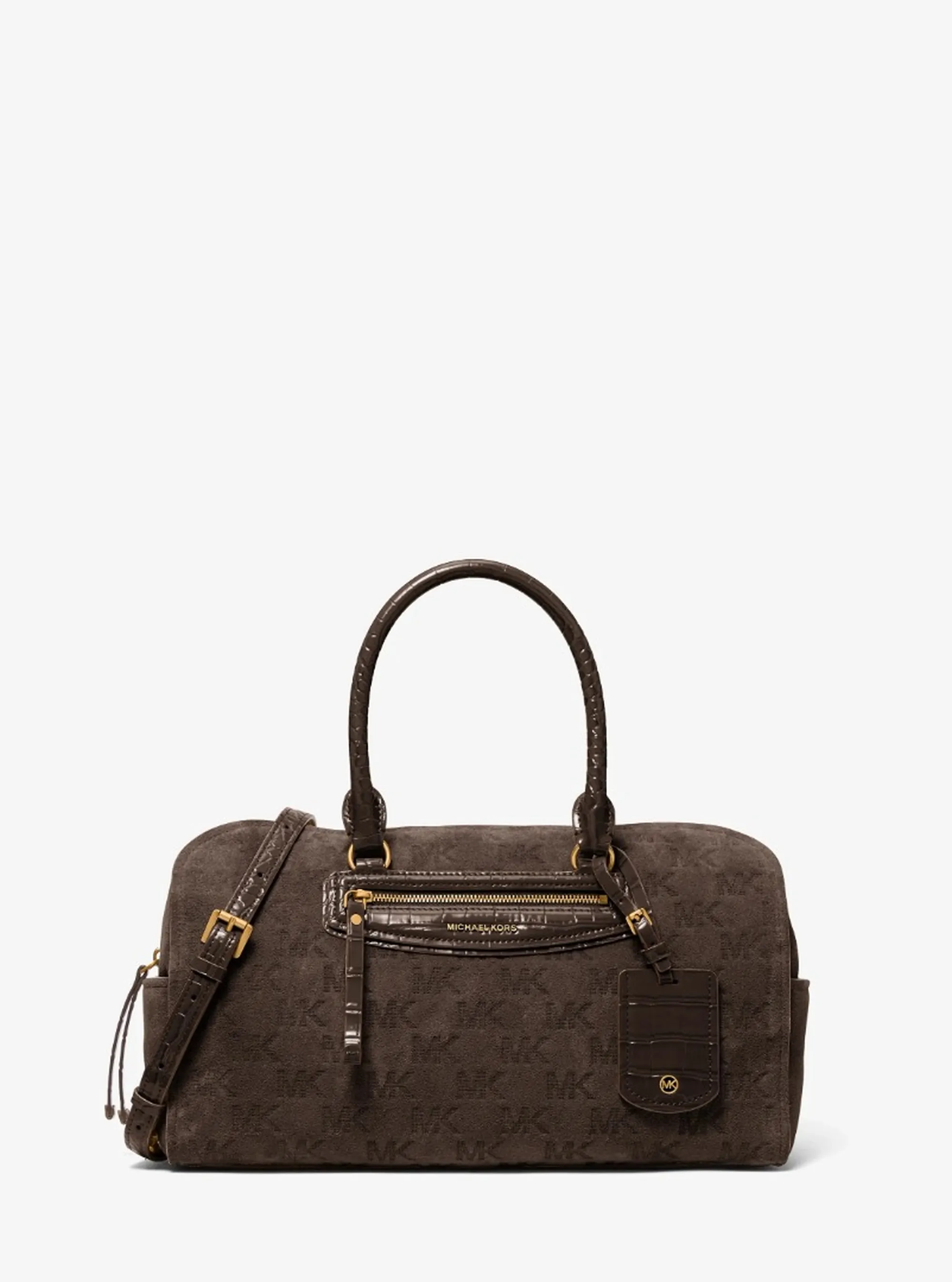 Michael Kors B'Jet Set Travel Medium Shoulder Bag' Chocolate 30F6Atvs6S 188470
