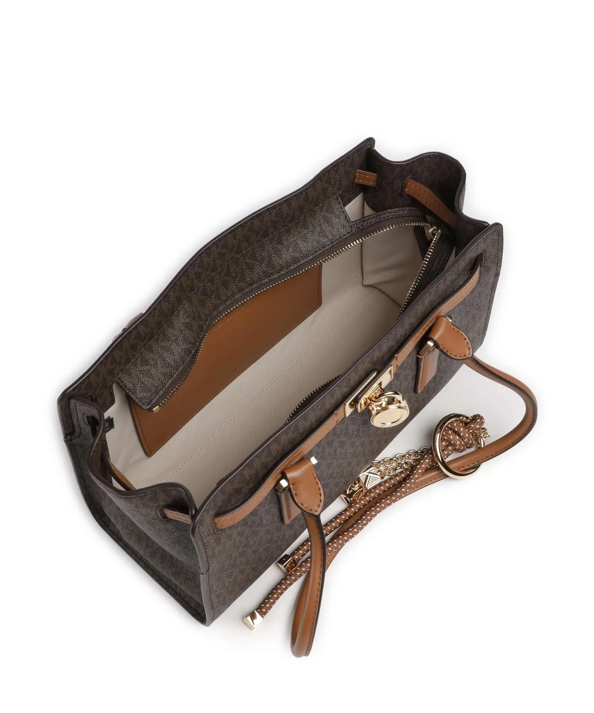 Michael Kors Borsa Hamilton Piccola Marrone 30F5Gnxt0B 154925
