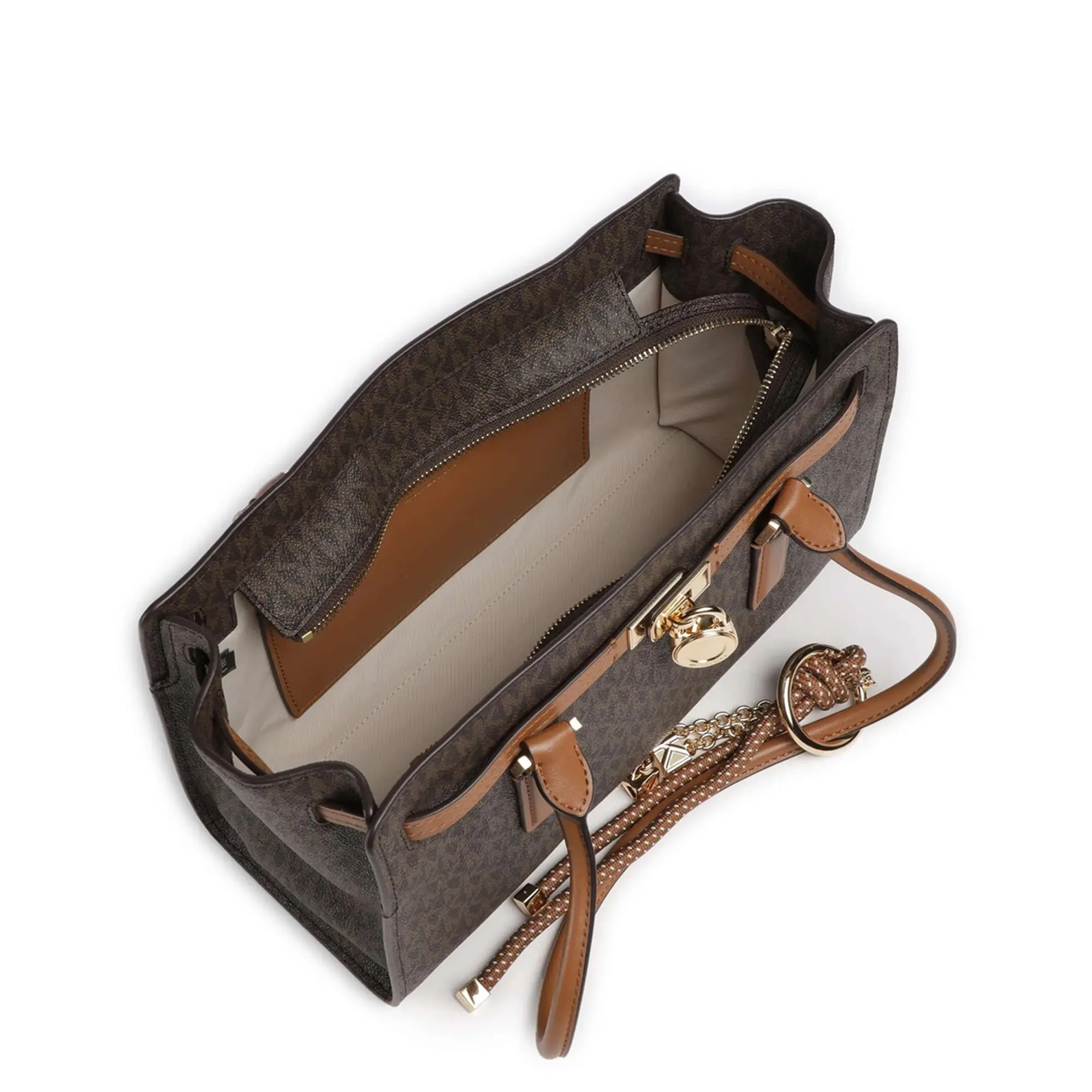 Michael Kors Borsa Hamilton Piccola Marrone 30F5Gnxt0B 155913