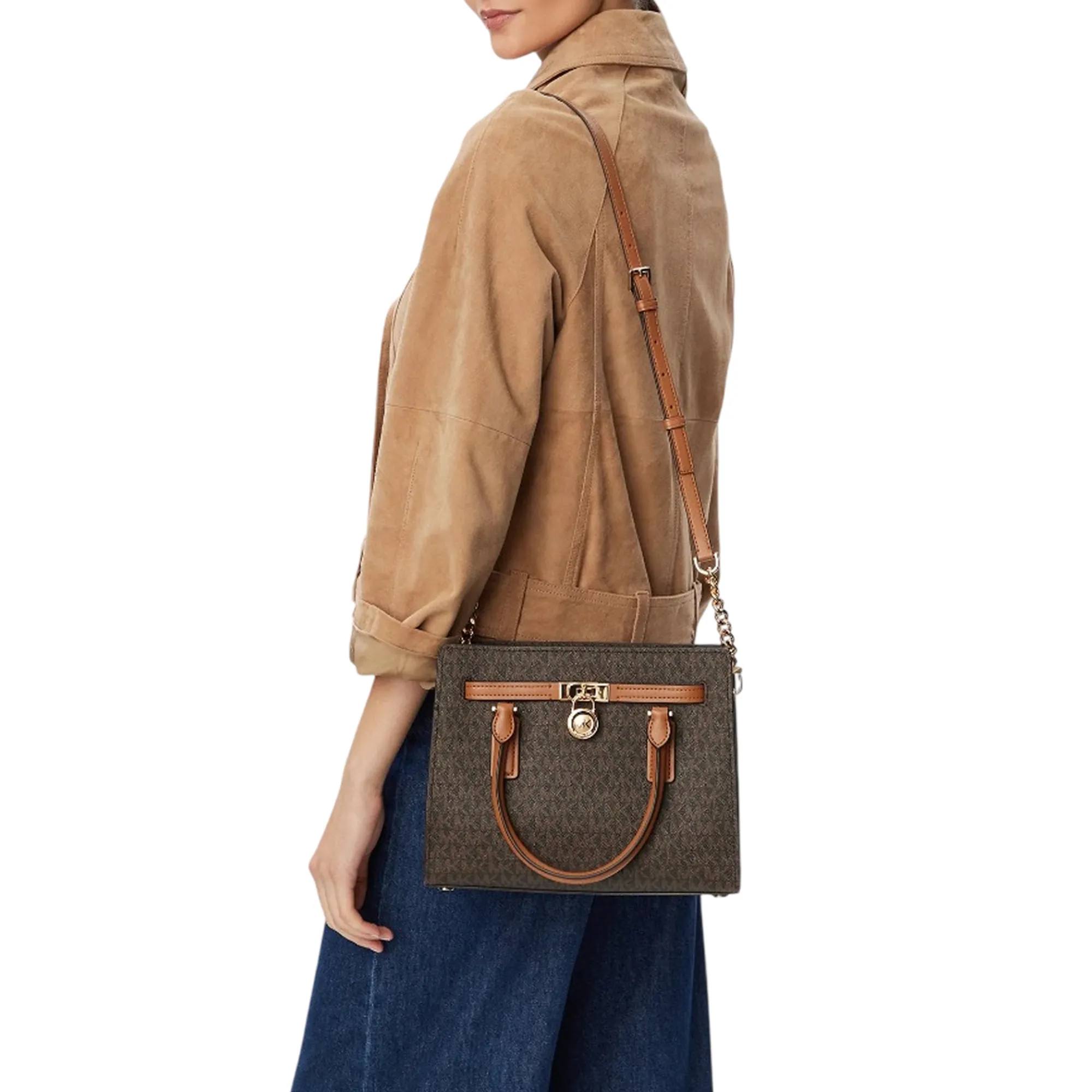 Michael Kors B'Small Hamilton Bag' Brown 30T6Gnxs1B 183824
