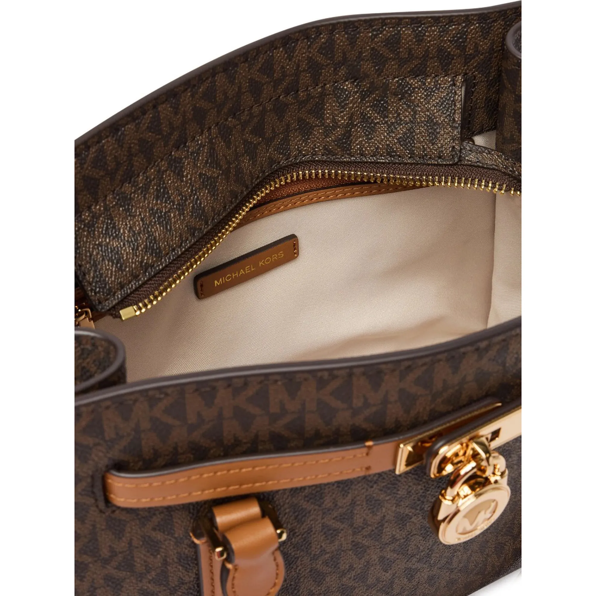 Michael Kors B'Small Hamilton Bag' Brown 30T6Gnxs1B 183826