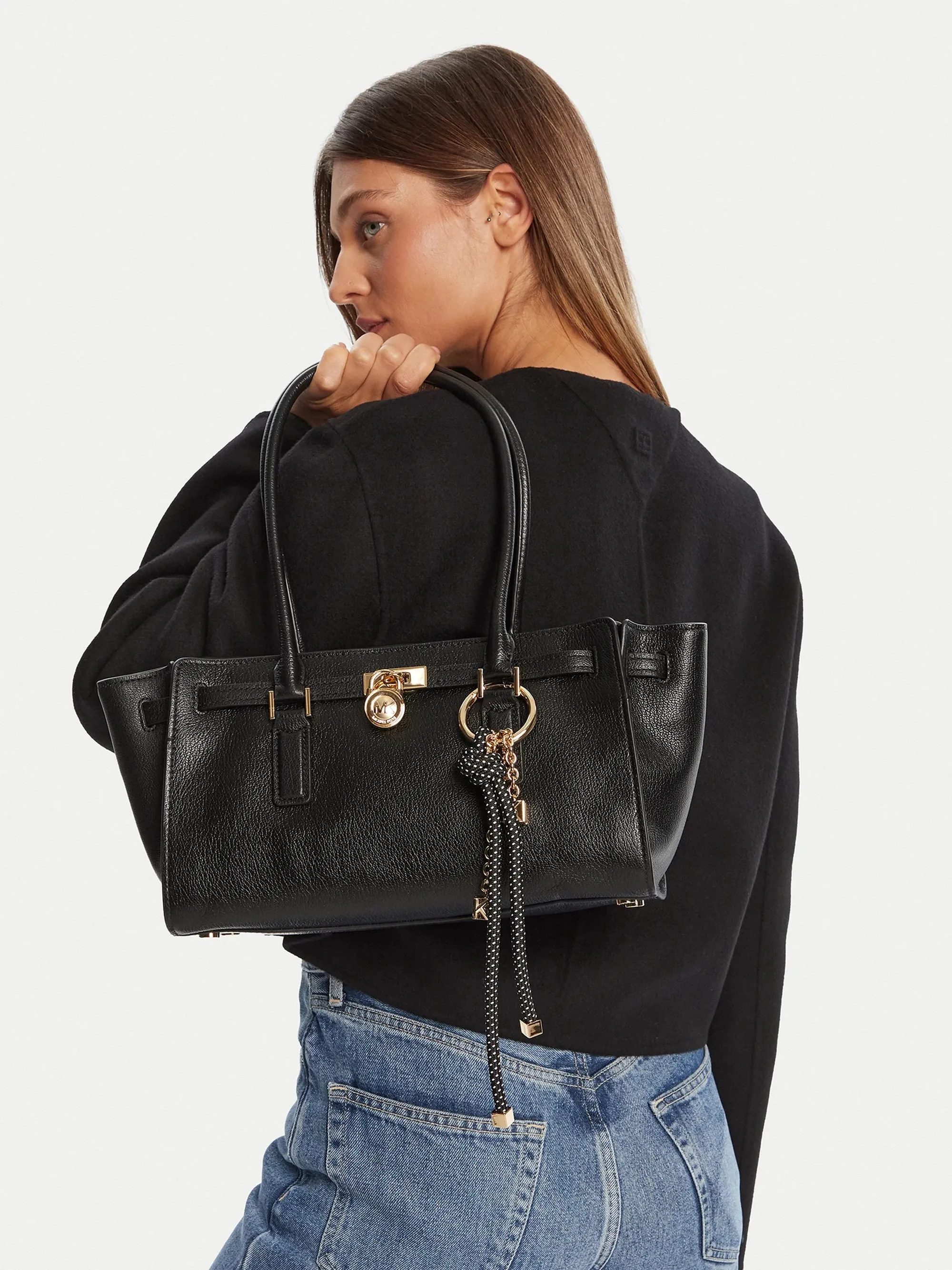 Michael Kors Borsa Hamilton Piccola Nero 30F5Gnxt0L 154932