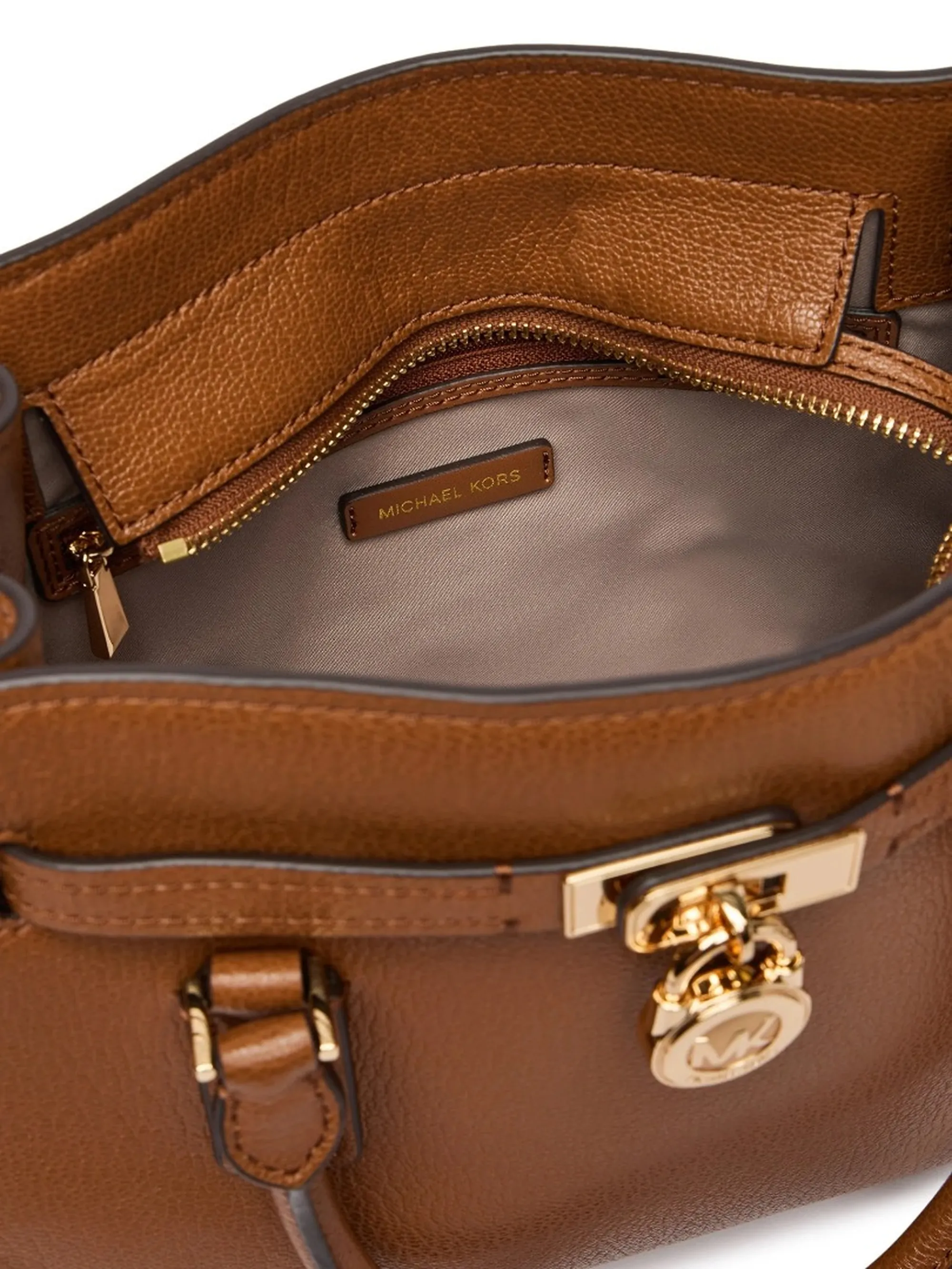 Michael Kors Borsa Tote Hamilton Piccola Marrone 30T6Gnxs1L 183749