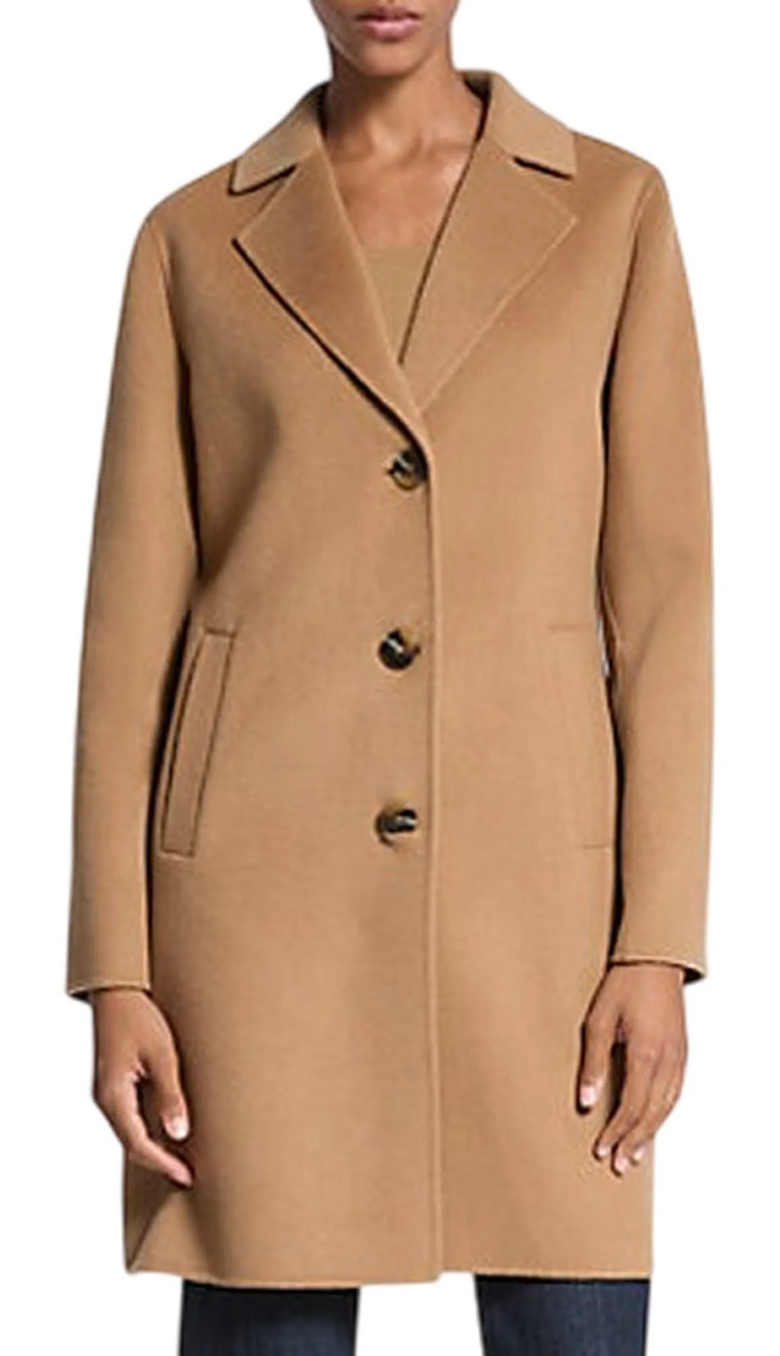 Michael Kors Cappotto In Misto Lana Cammello 77A7146M22 165431
