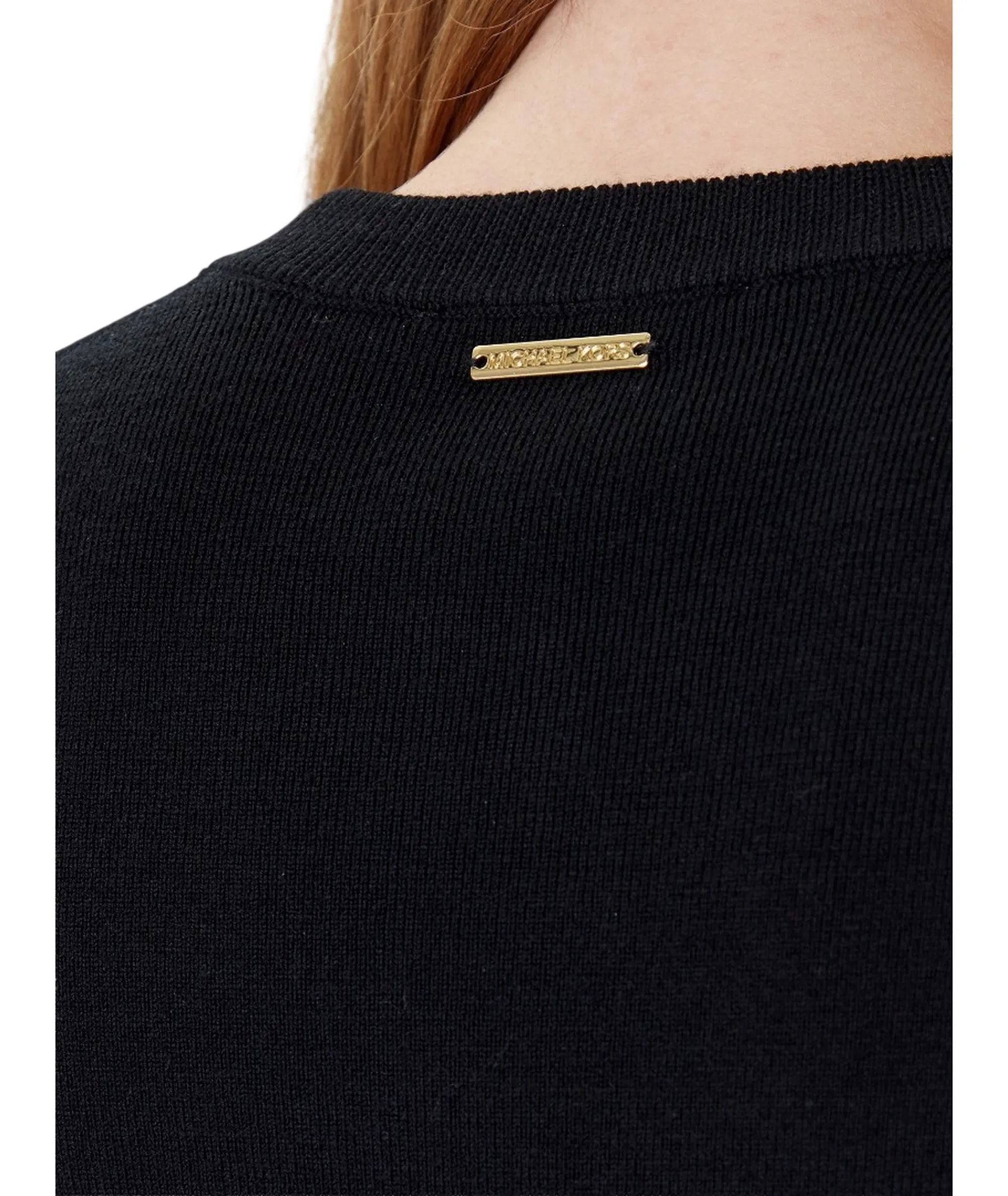 Michael Kors B'Merino Wool Cardigan' Black Mt5617W4Vr 183853