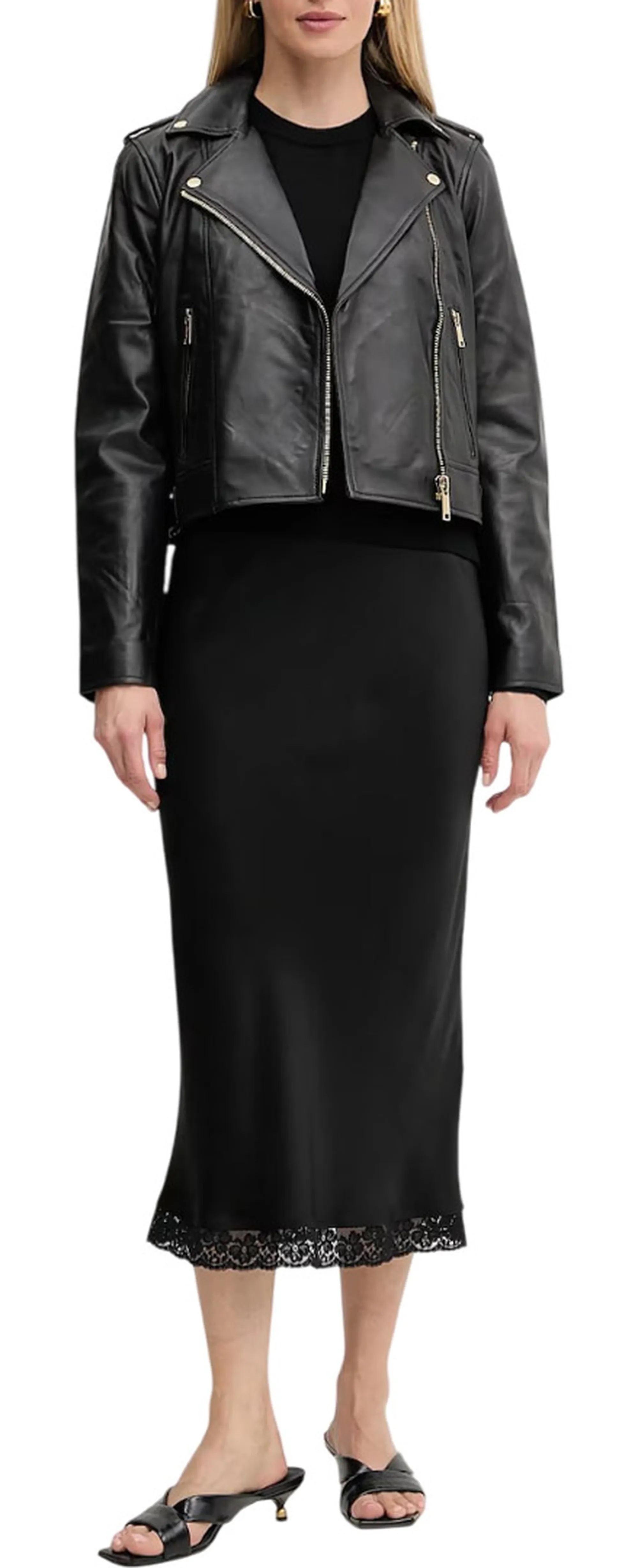 Michael Kors B'Jacket' Black Mt520Ie8Rk 155010