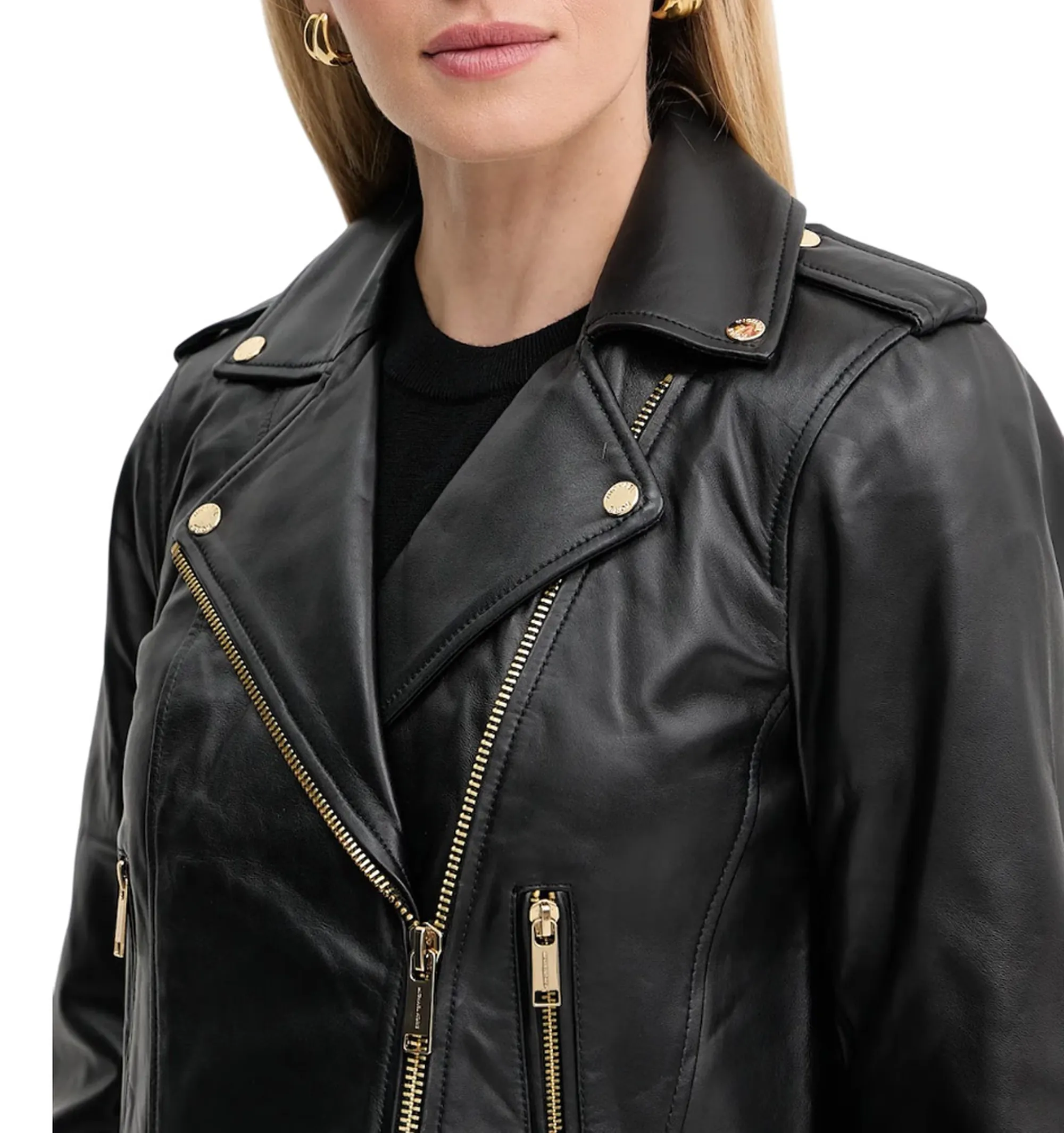 Michael Kors B'Jacket' Black Mt520Ie8Rk 155011