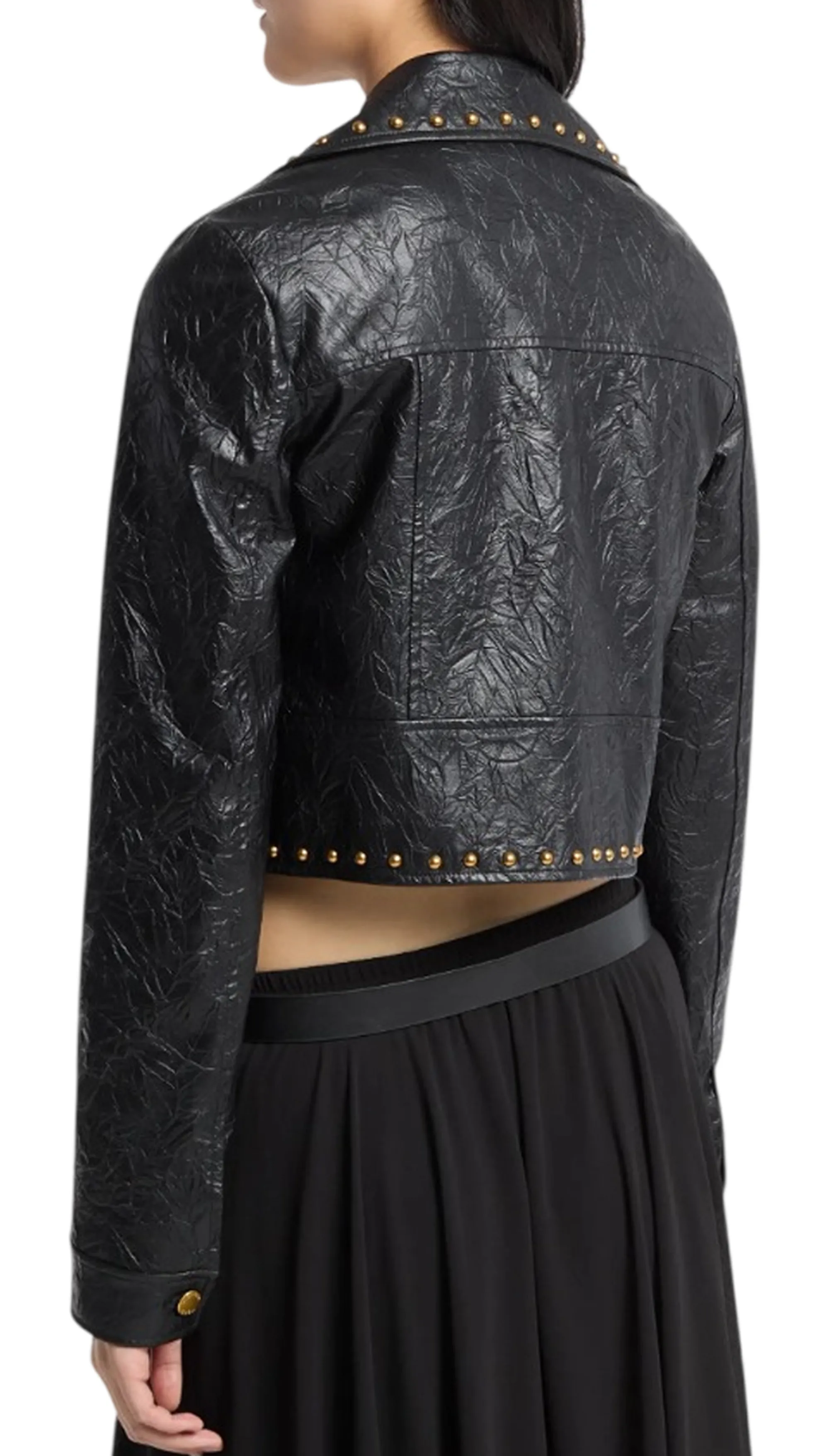 Michael Kors B'Studded Jacket' Black Mt620Lkl4K 183845