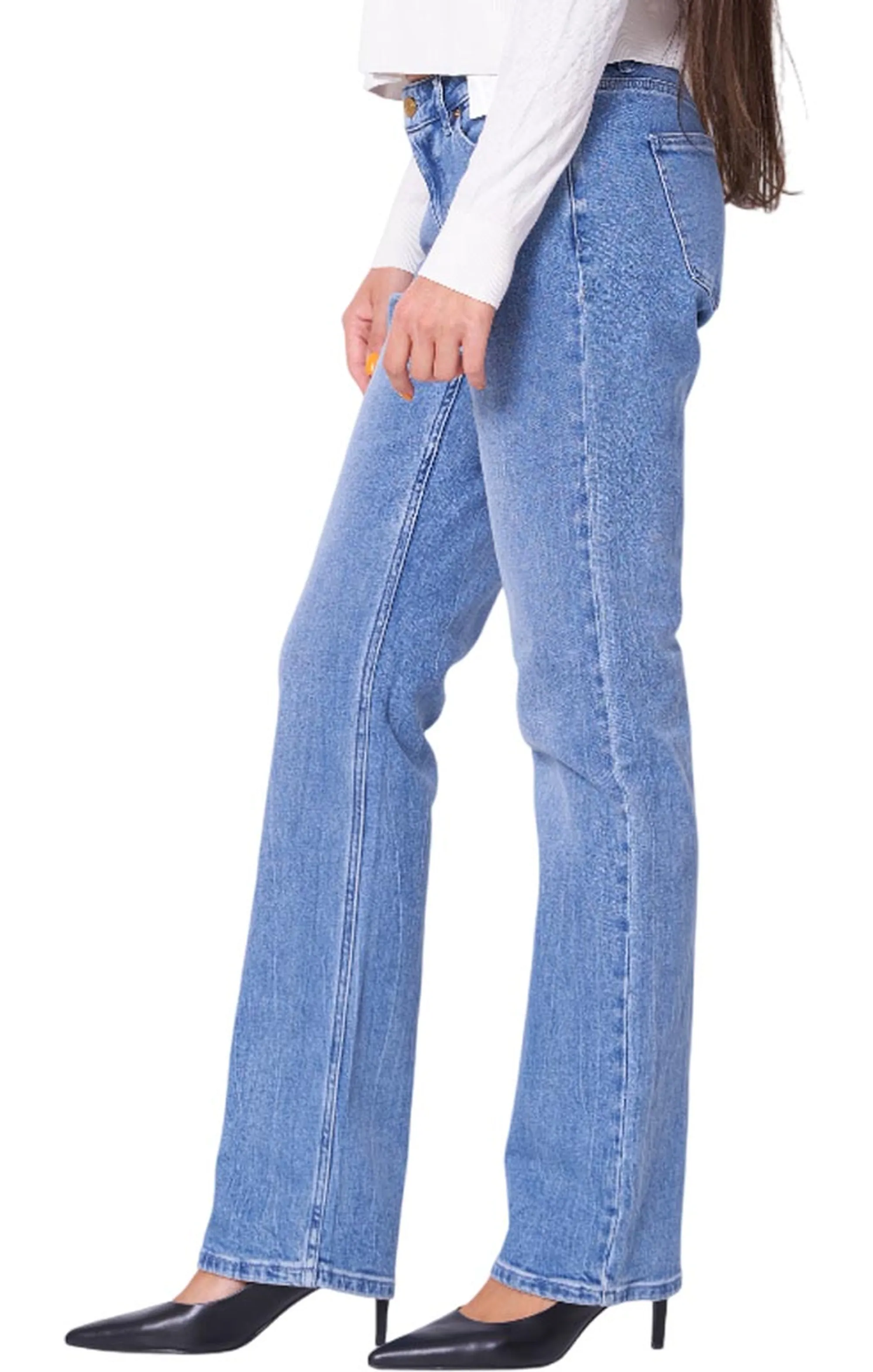 Michael Kors B'Cigarette Jeans' Light Denim Mf5908Cjzd 160882