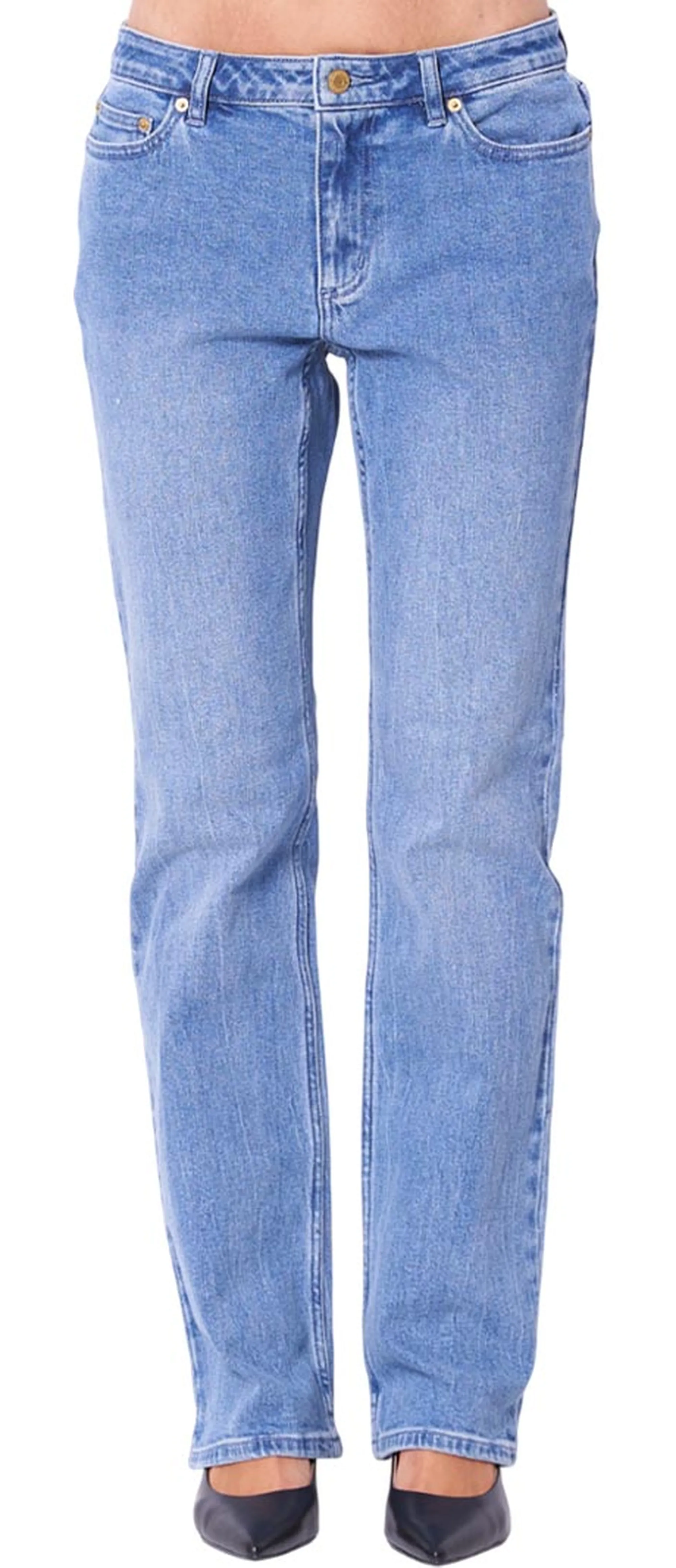 Michael Kors B'Cigarette Jeans' Light Denim Mf5908Cjzd 160883