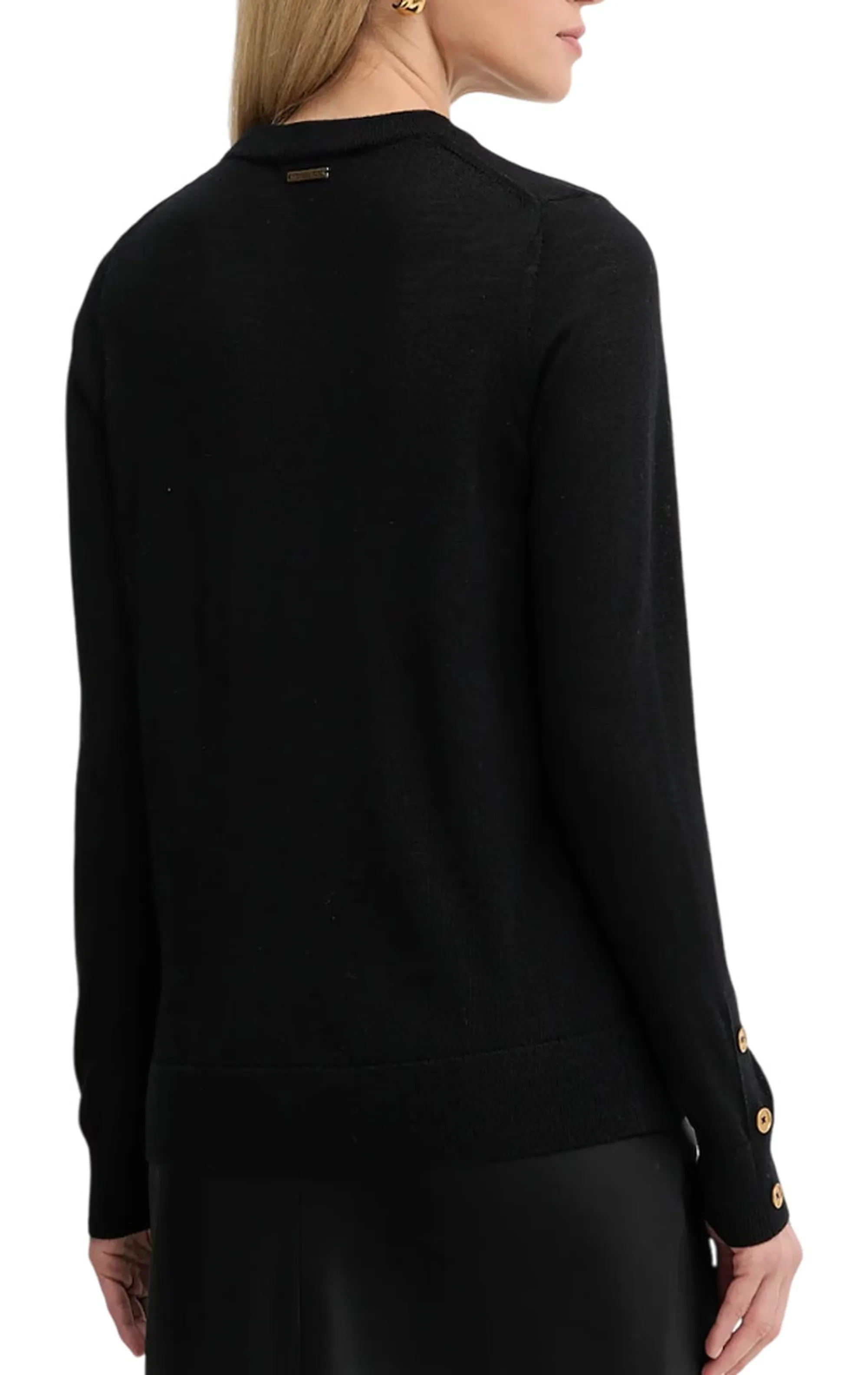 Michael Kors B'Merino Sweater' Black Mt5619D4Vr 155347