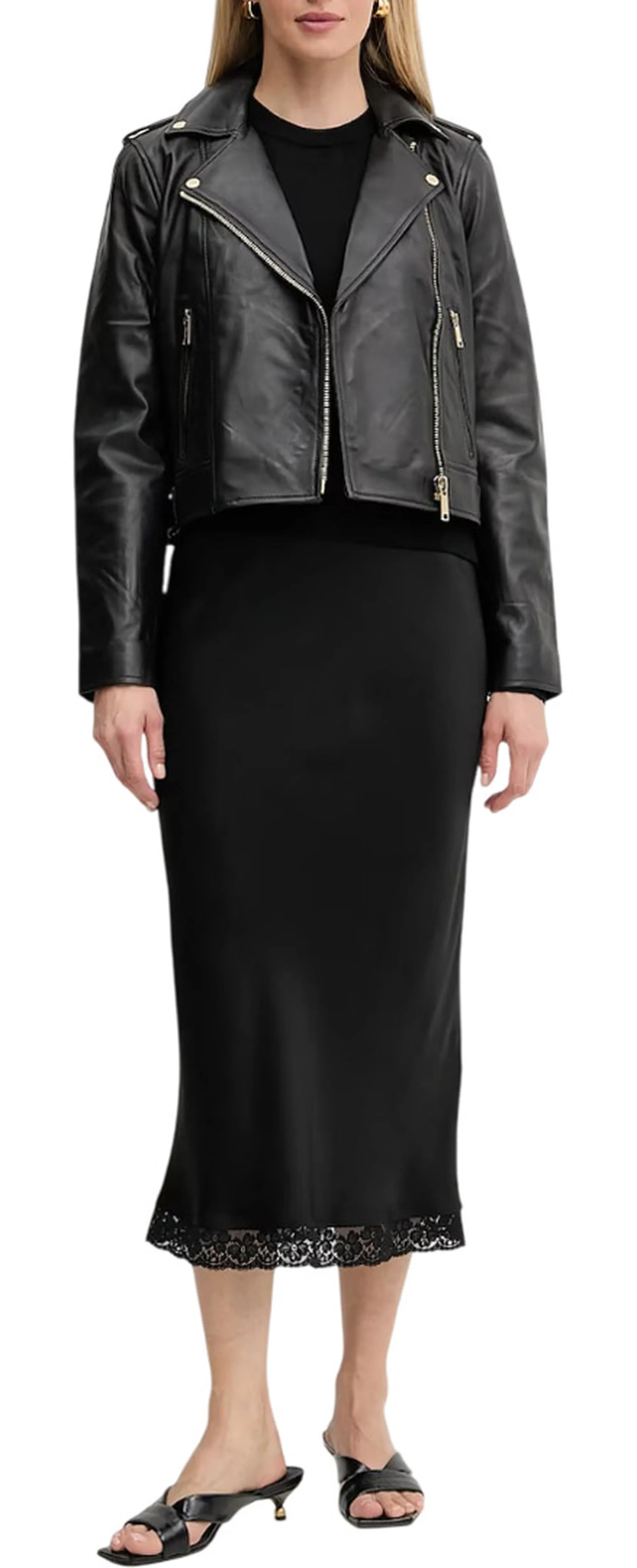 Michael Kors B'Merino Sweater' Black Mt5619D4Vr 155348