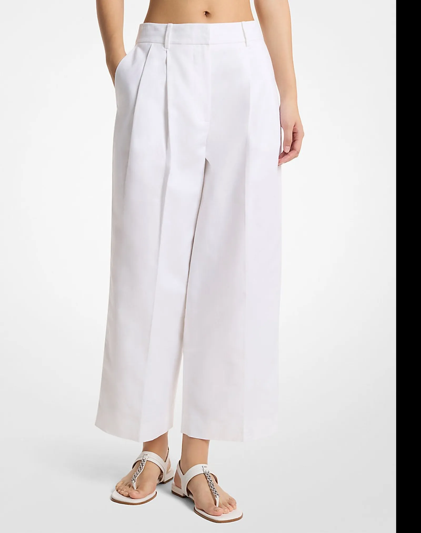 Michael Kors Pantalone Bianco Ms630Zukpy 179793