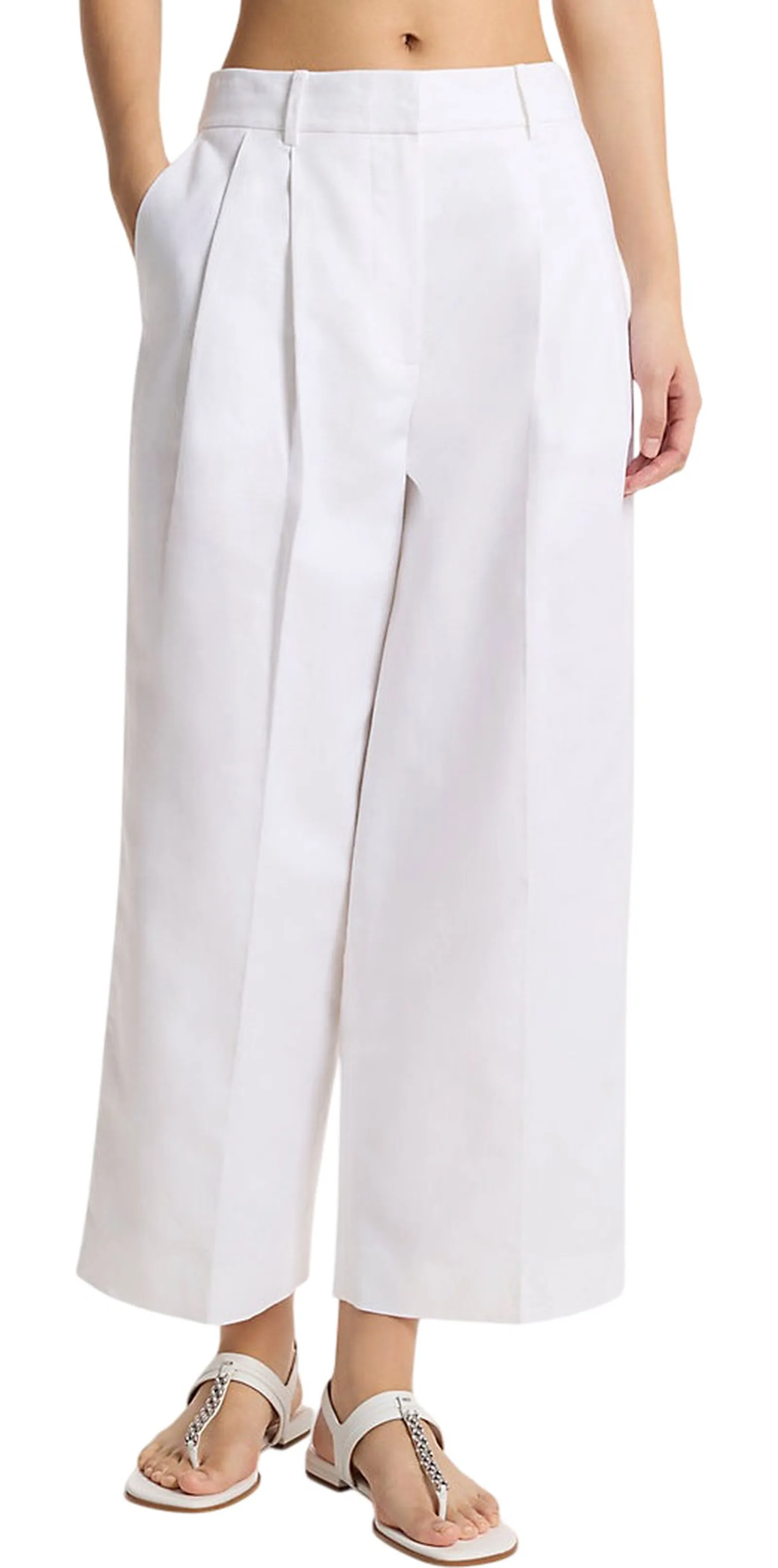 Michael Kors Pantalone Bianco Ms630Zukpy 180790