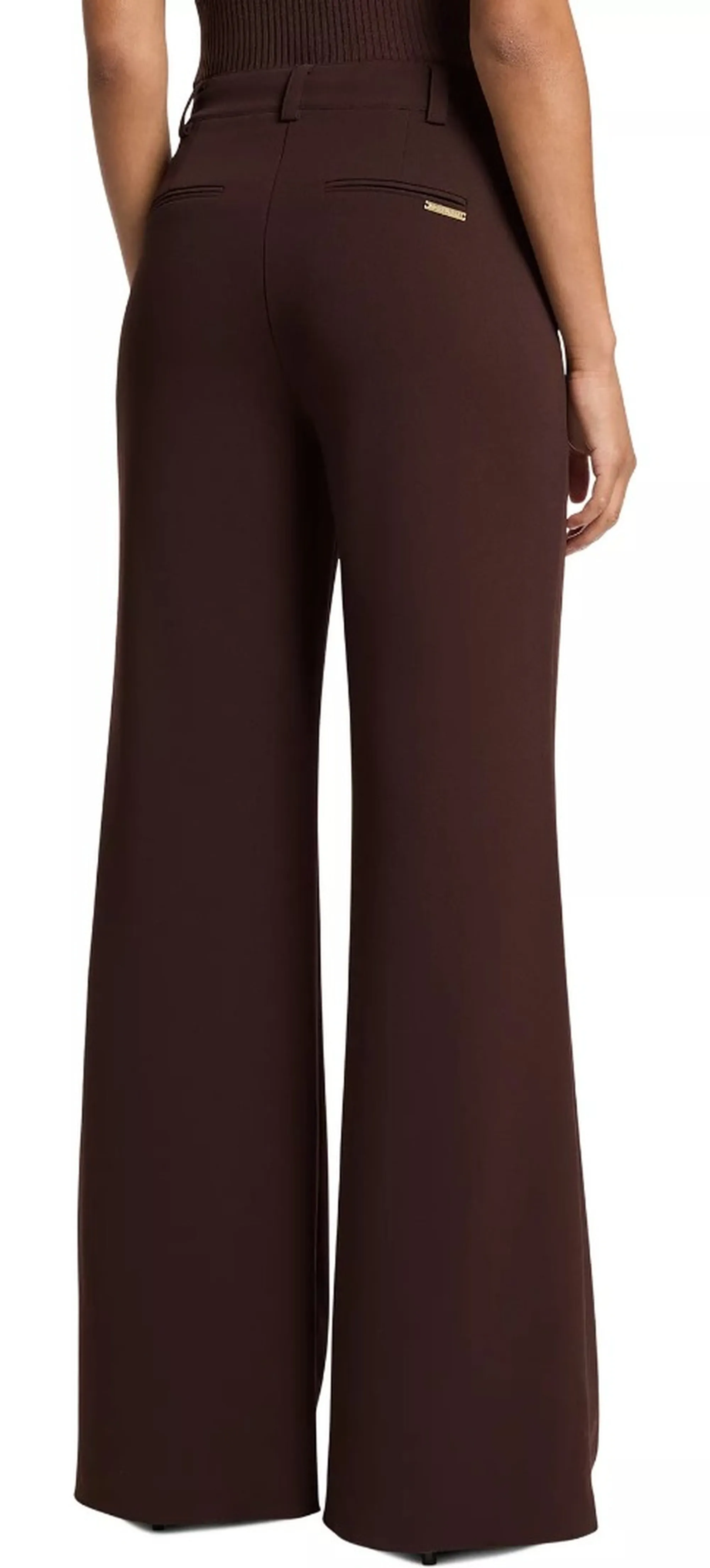 Michael Kors B'High Rise Bootcut Pant' Chocolate Mf63120667 191854