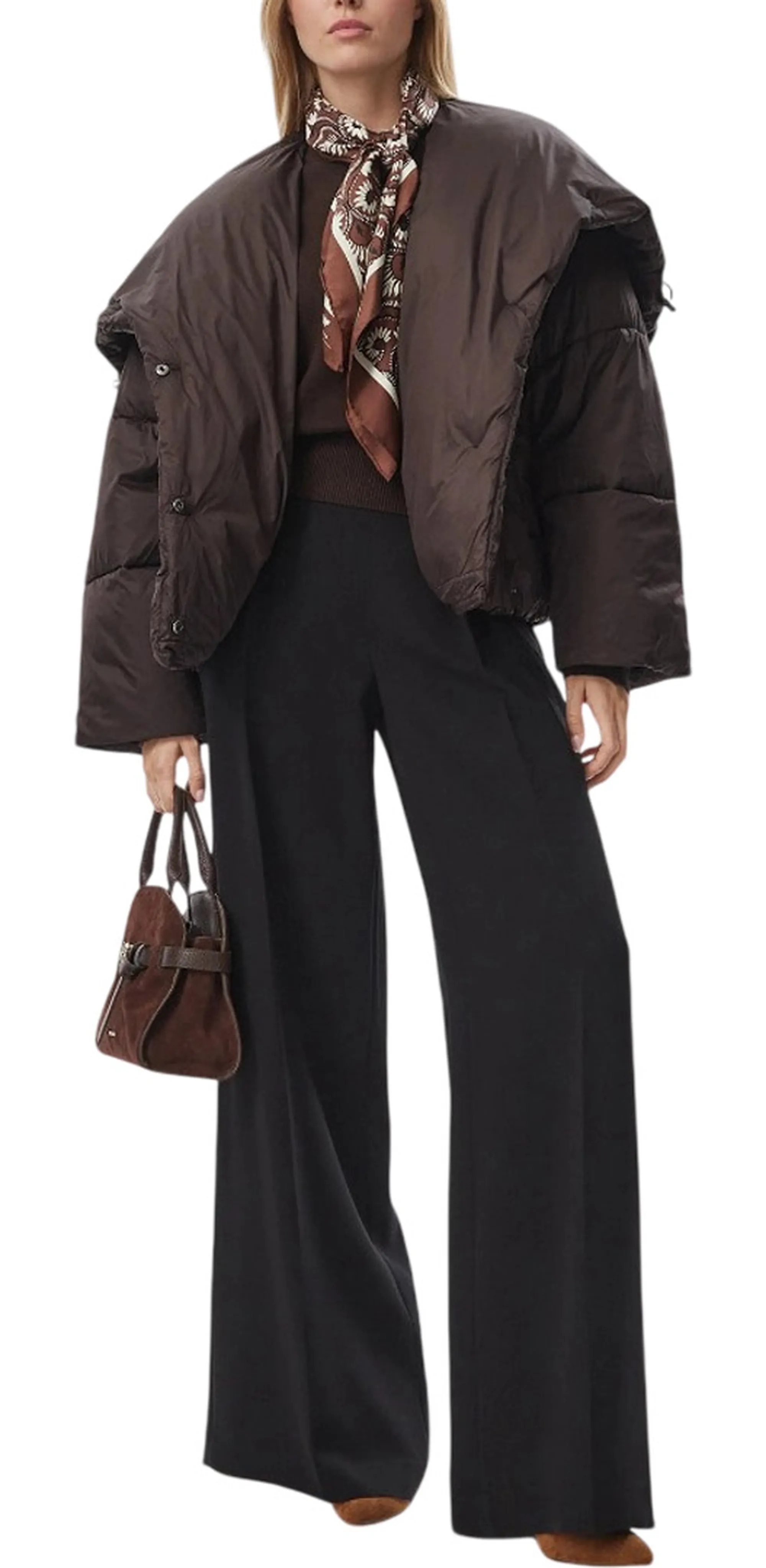 Michael Kors Piumino Marrone 77G7610M42 200776