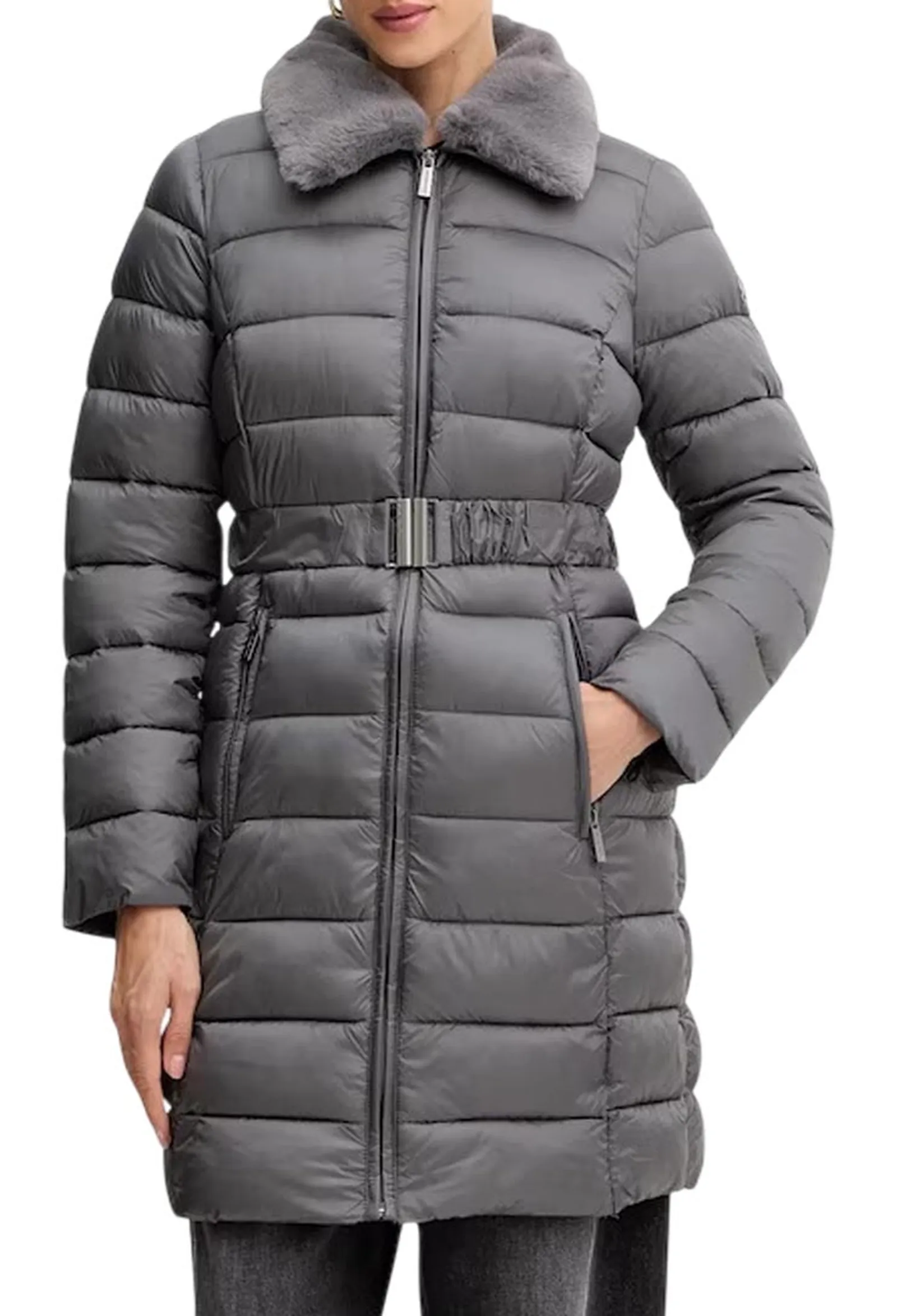 Michael Kors Piumino In Nylon Trapuntato Grigio 77B6597M42 168822