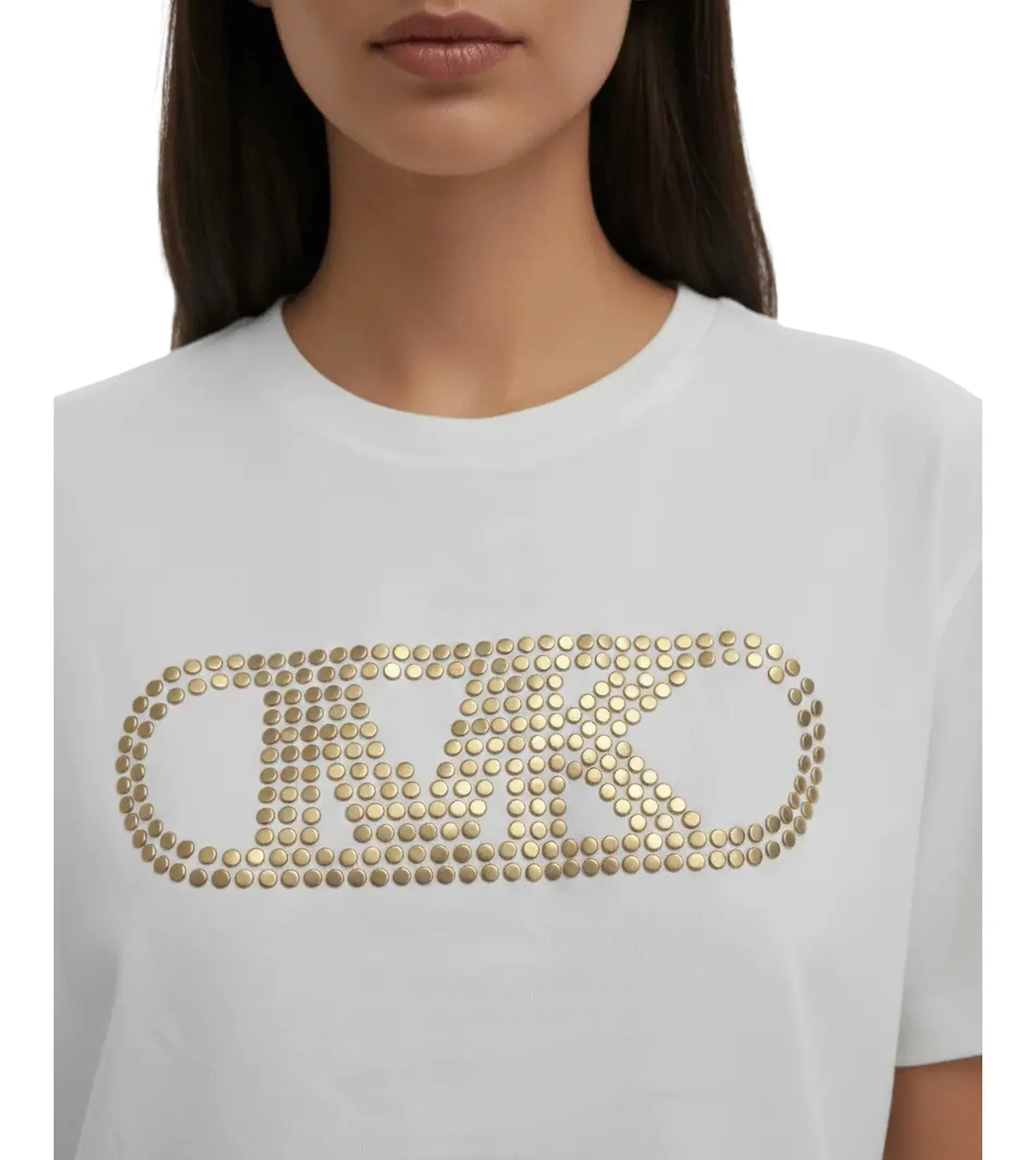 Michael Kors B'T-Shirt Empire' White Ms651Sc97J 171042