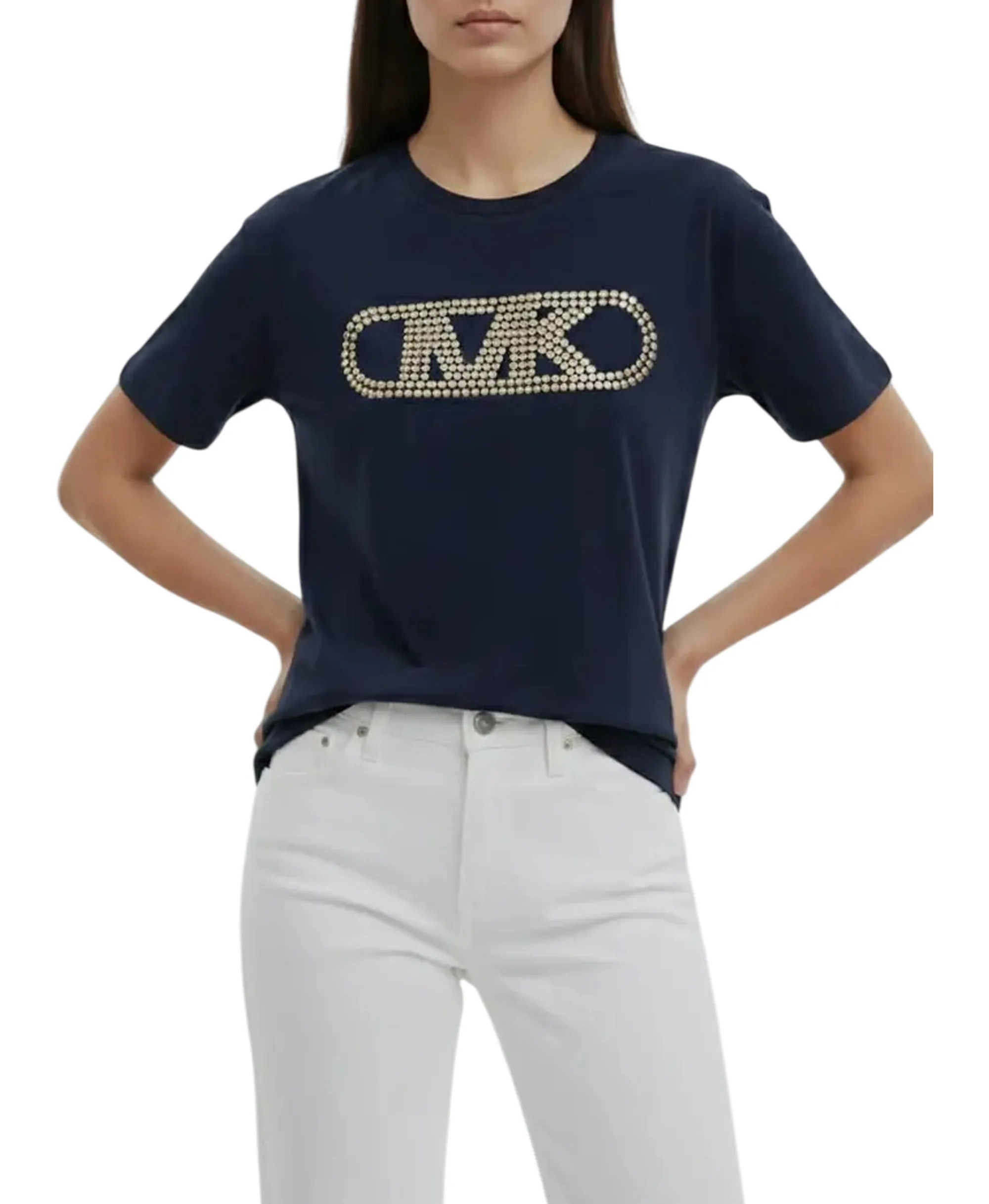 Michael Kors B'T-Shirt Empire' Dark Blue Ms651Sc97J 171043