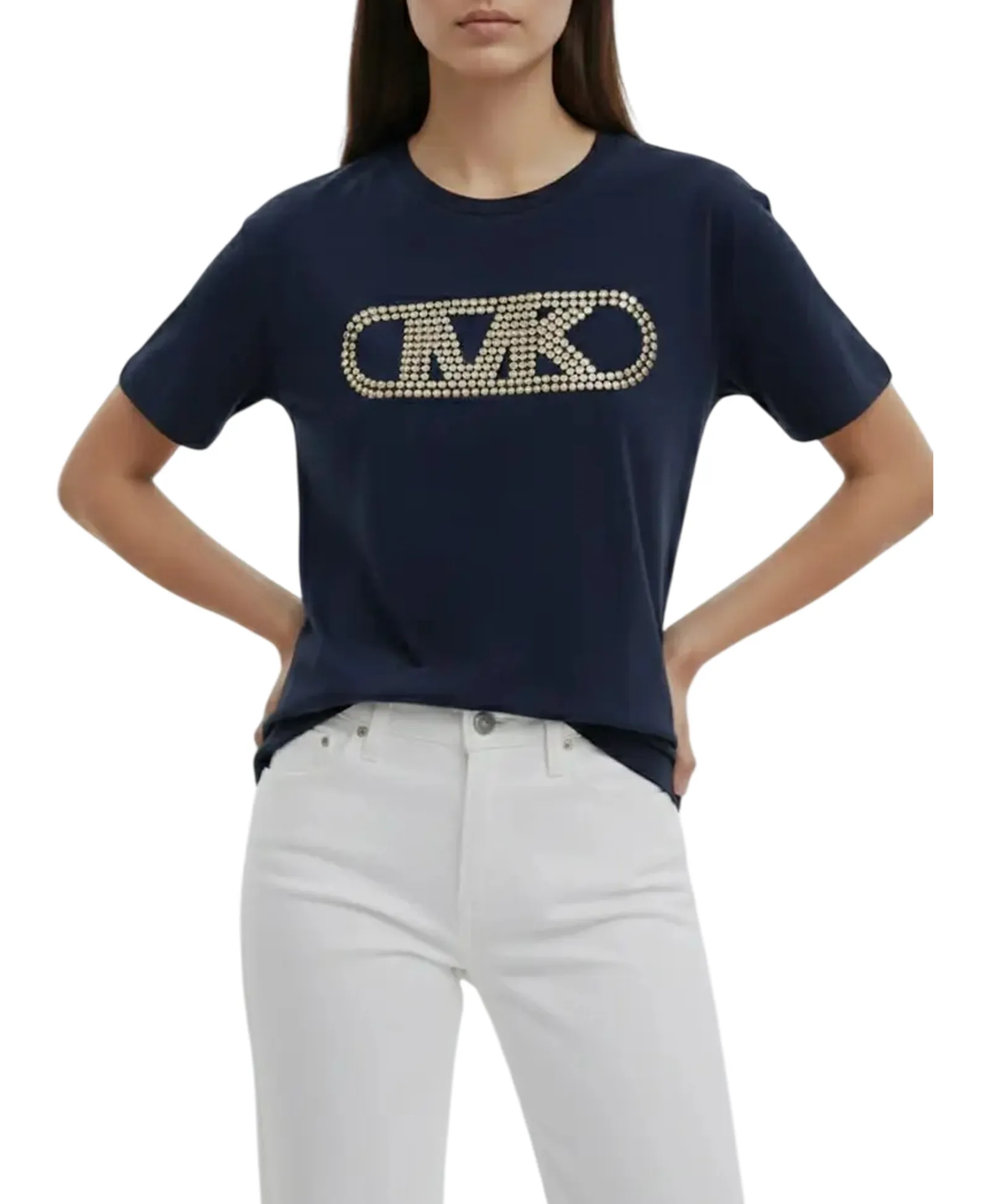 Michael Kors T-Shirt Empire Blu Scuro Ms651Sc97J 171043
