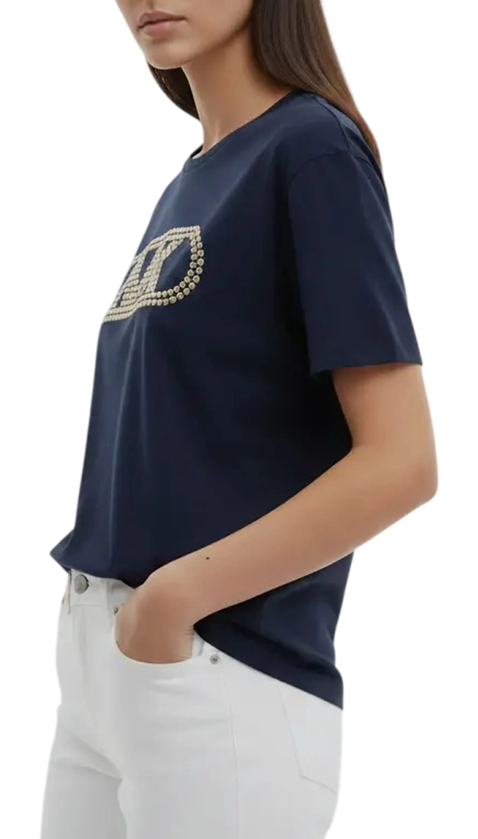 Michael Kors B'T-Shirt Empire' Dark Blue Ms651Sc97J 171044