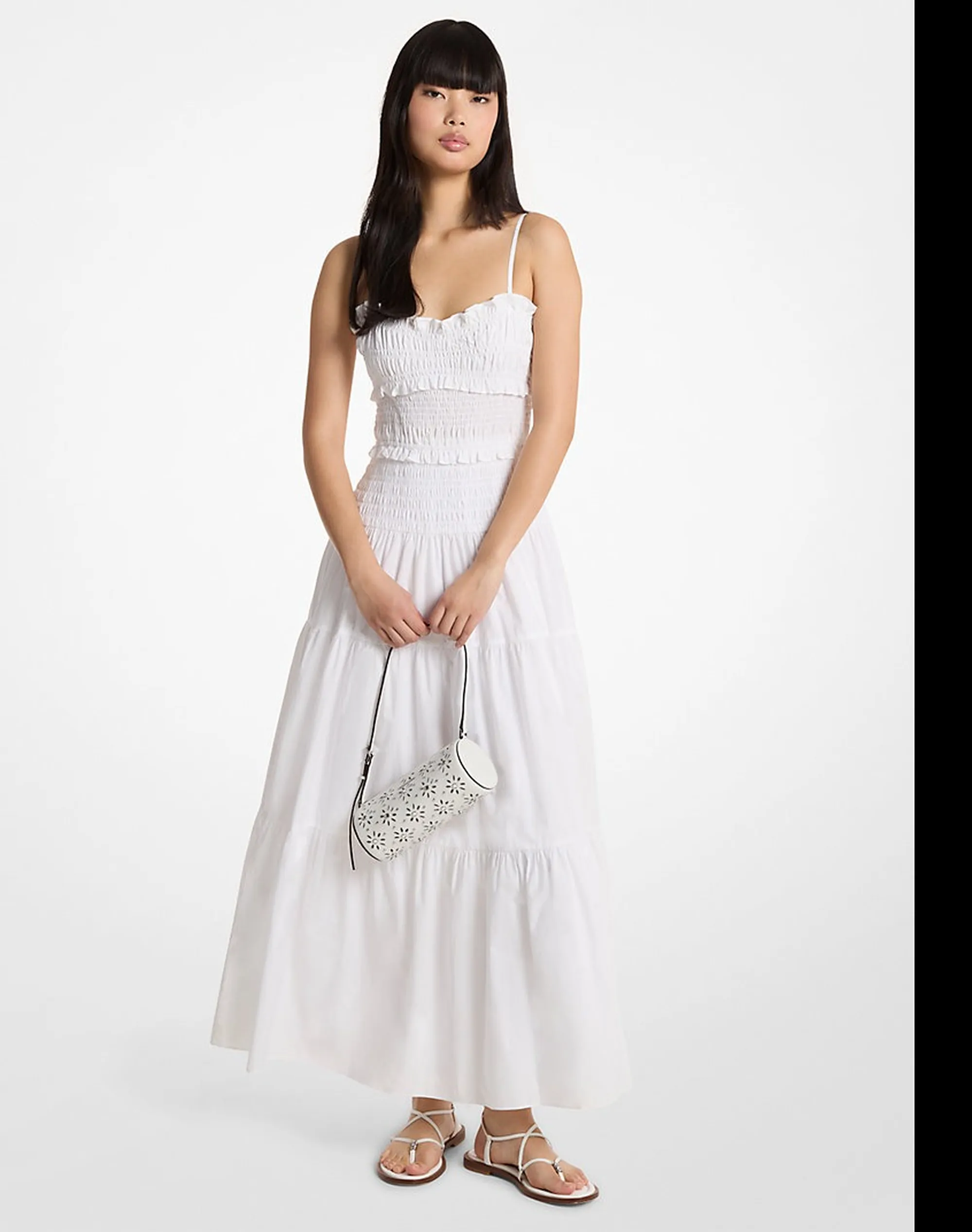 Michael Kors Vestito Bianco Ms683Bfklz 179811