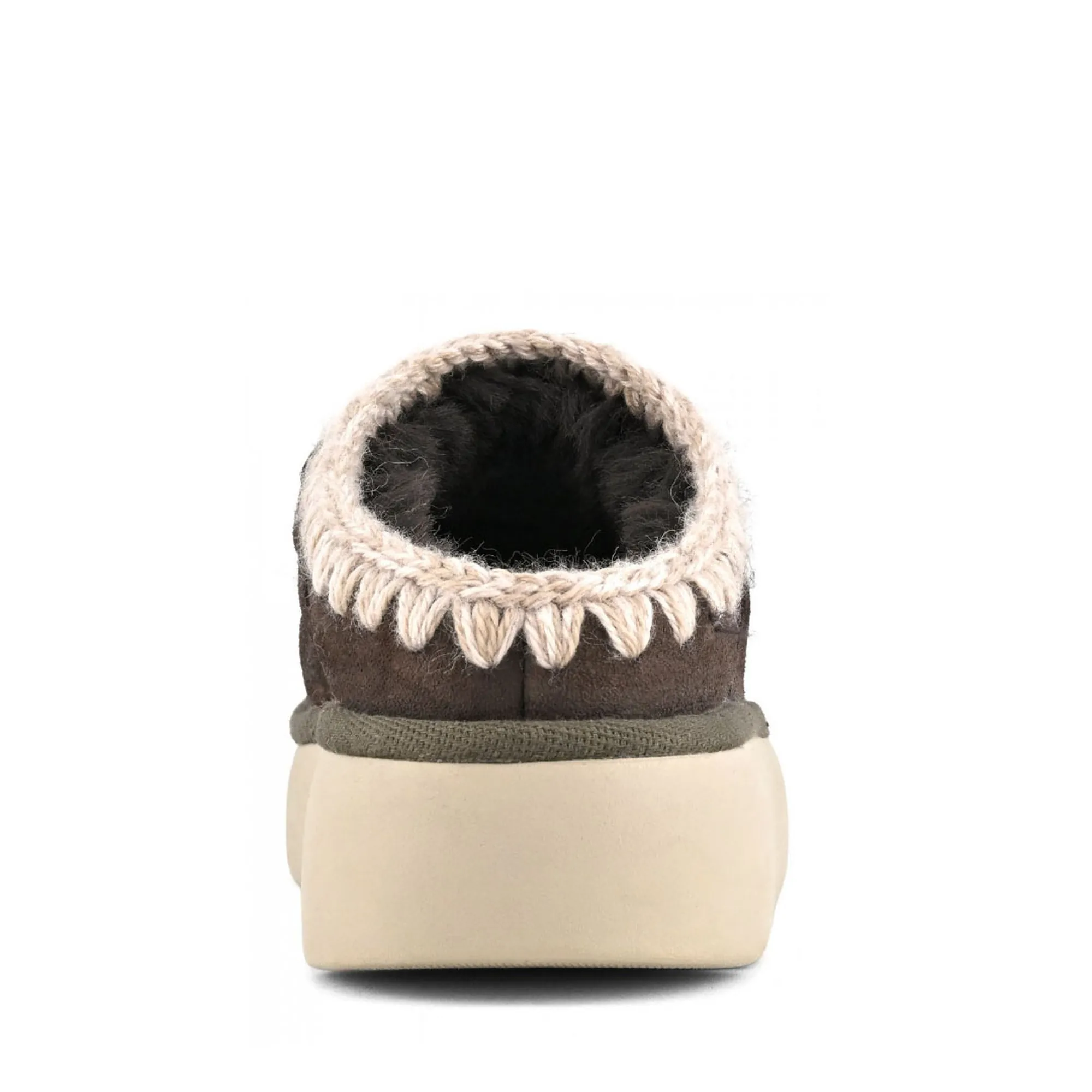 Mou B'Bounce Clog Metal Logo' Mocha Mu.Fw531001A 165541