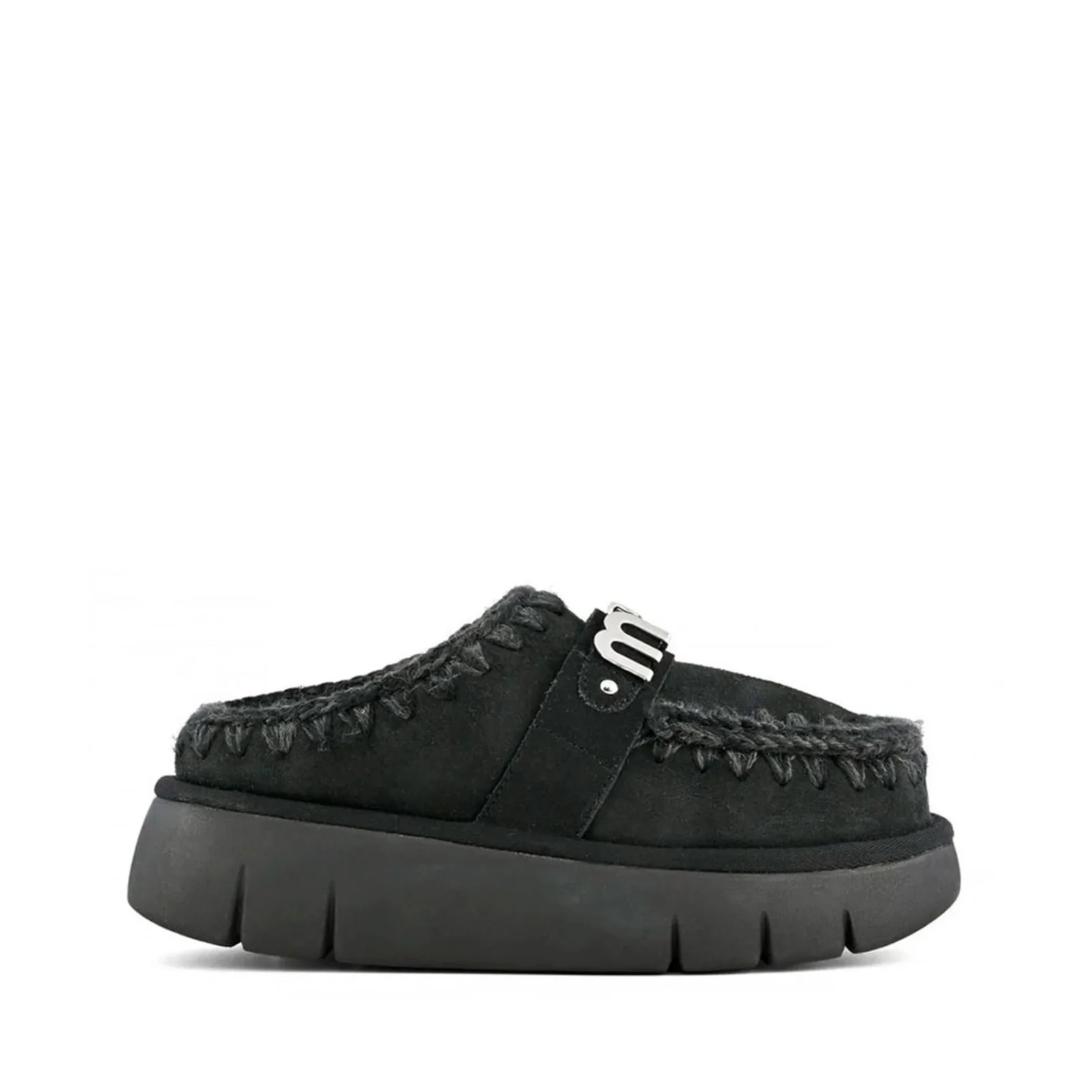 Mou Bounce Clog Metal Logo Nero Mu.Fw531001A 165530