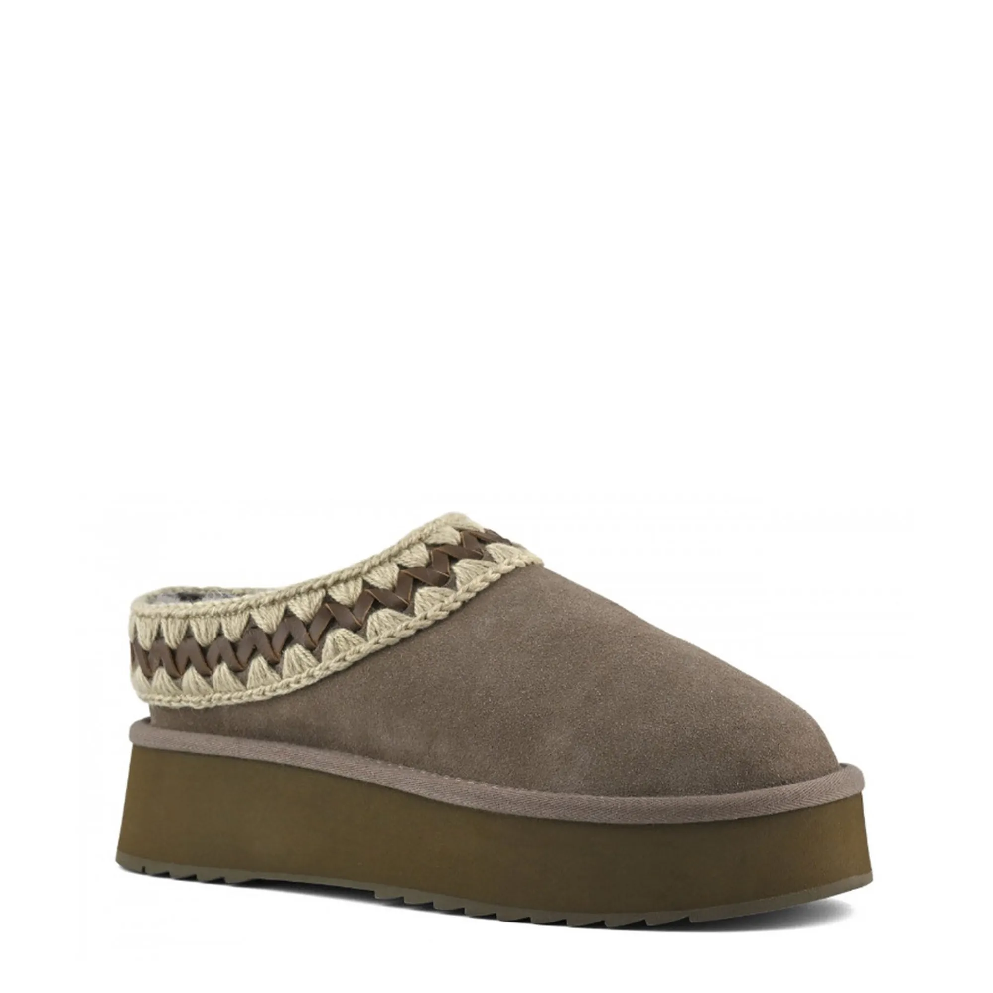 Mou Mule Platform Clog Grigio Mu.Fw681009A 165496