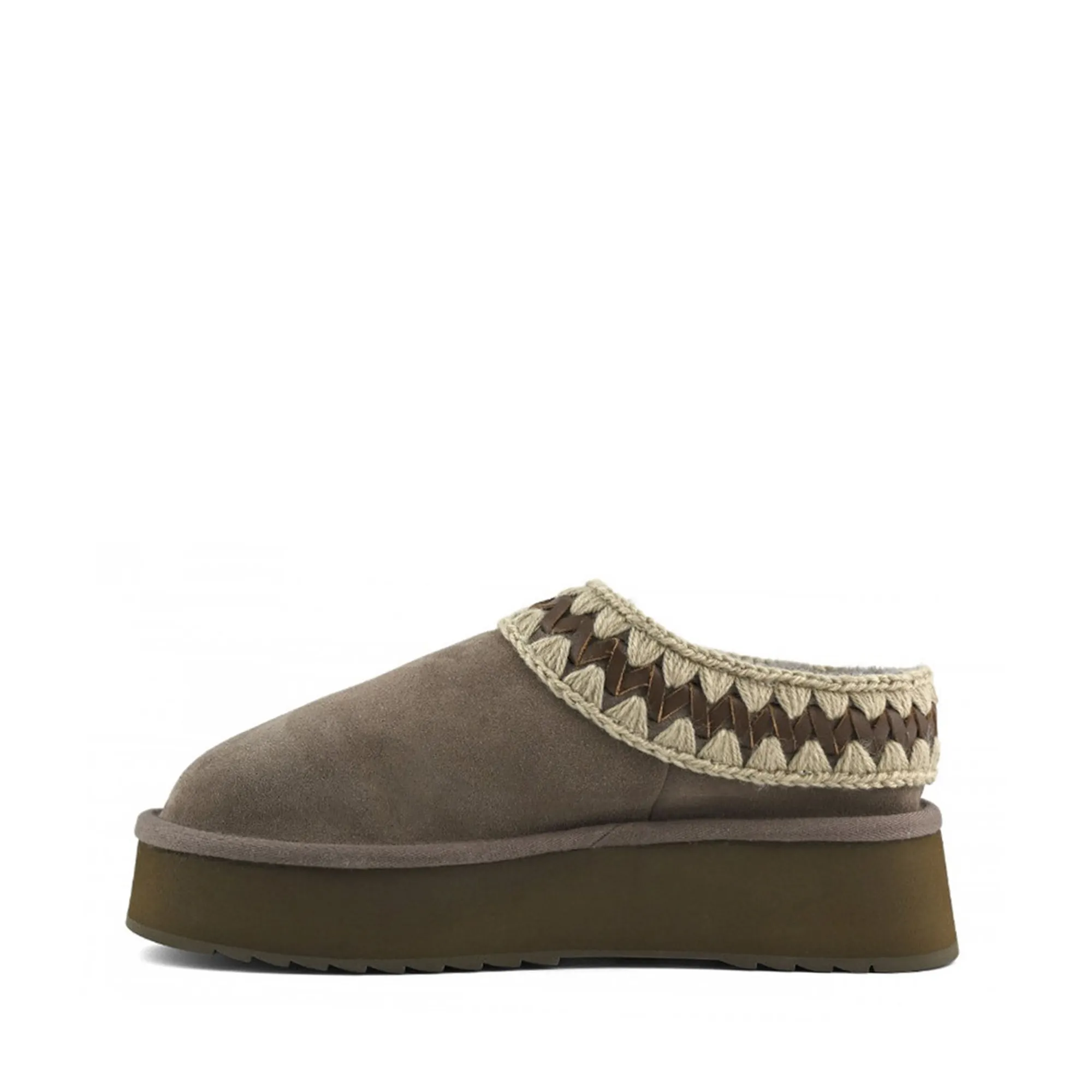 Mou Mule Platform Clog Grigio Mu.Fw681009A 165497